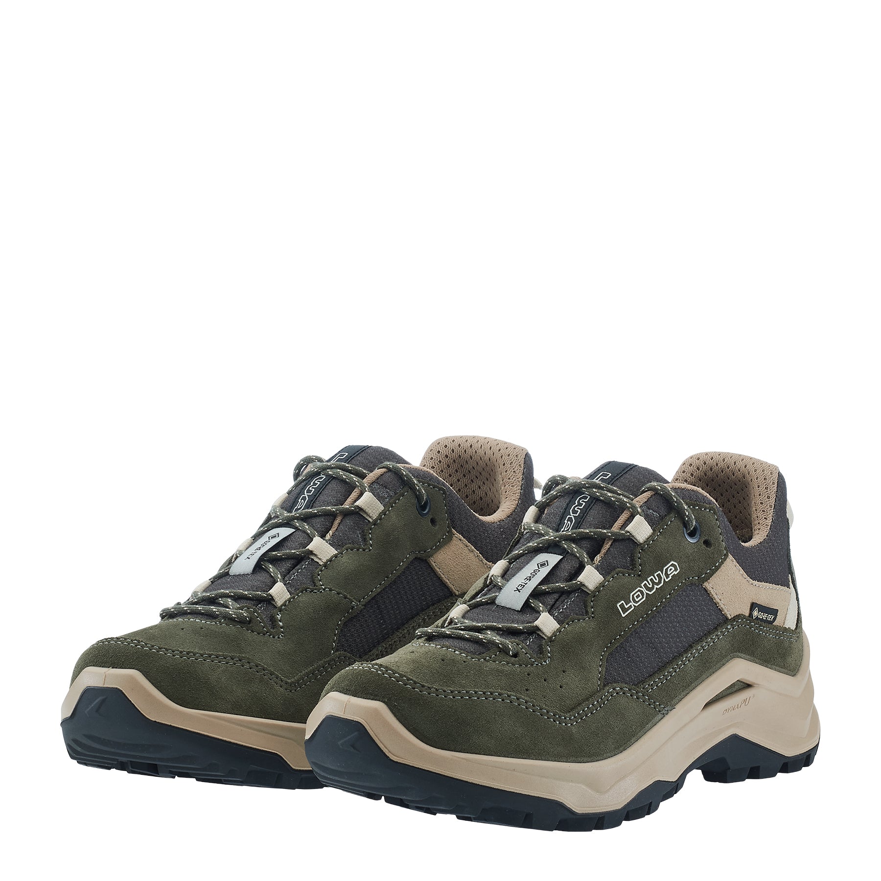 LOWA Ventierra GTX Lo Ws women's walking shoe Olive/Beige