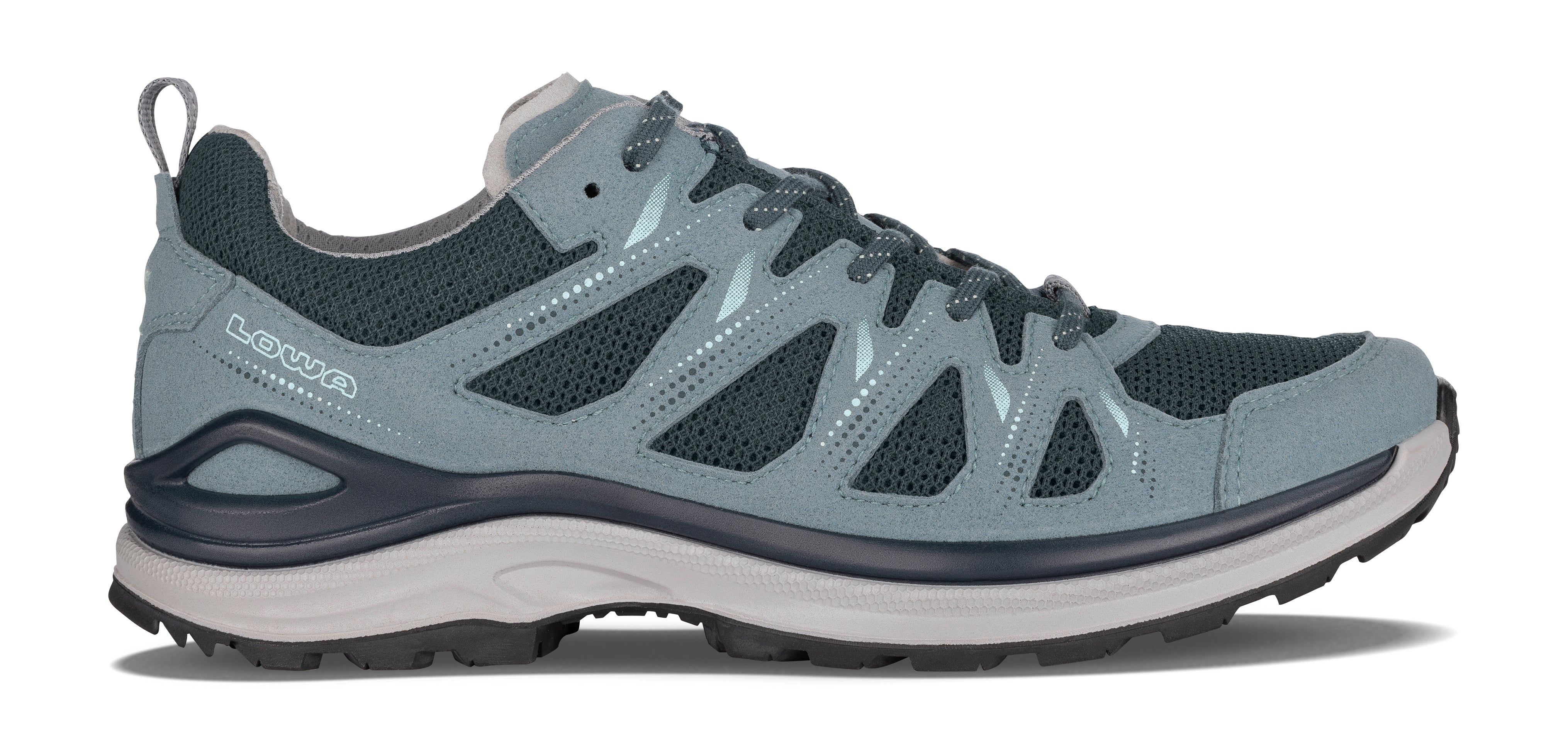 LOWA Innox Evo II Lo Ws women's walking shoe Smoke Blue/Slateblue