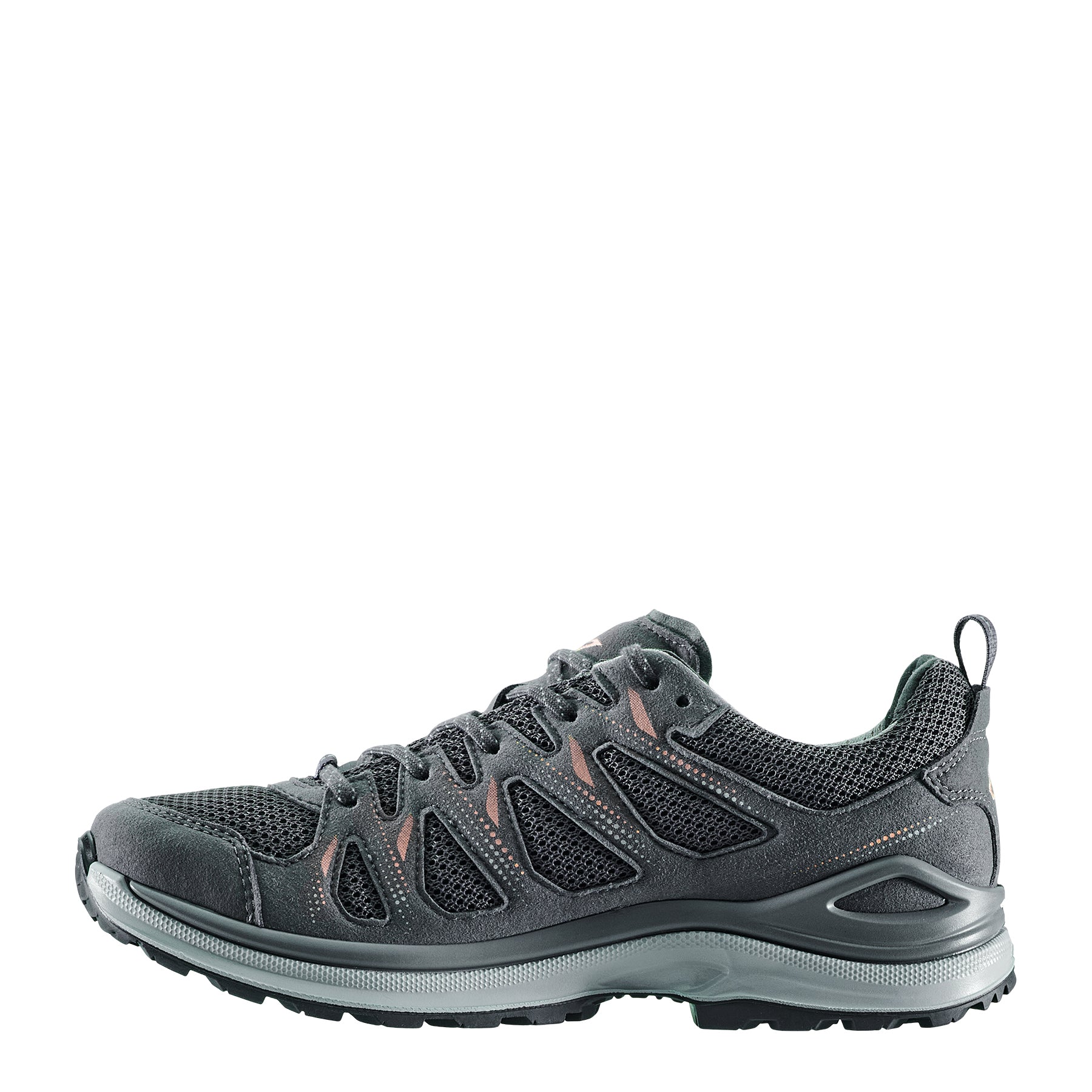 LOWA Innox Evo II Lo Ws women's walking shoe Asphalt/Salmon
