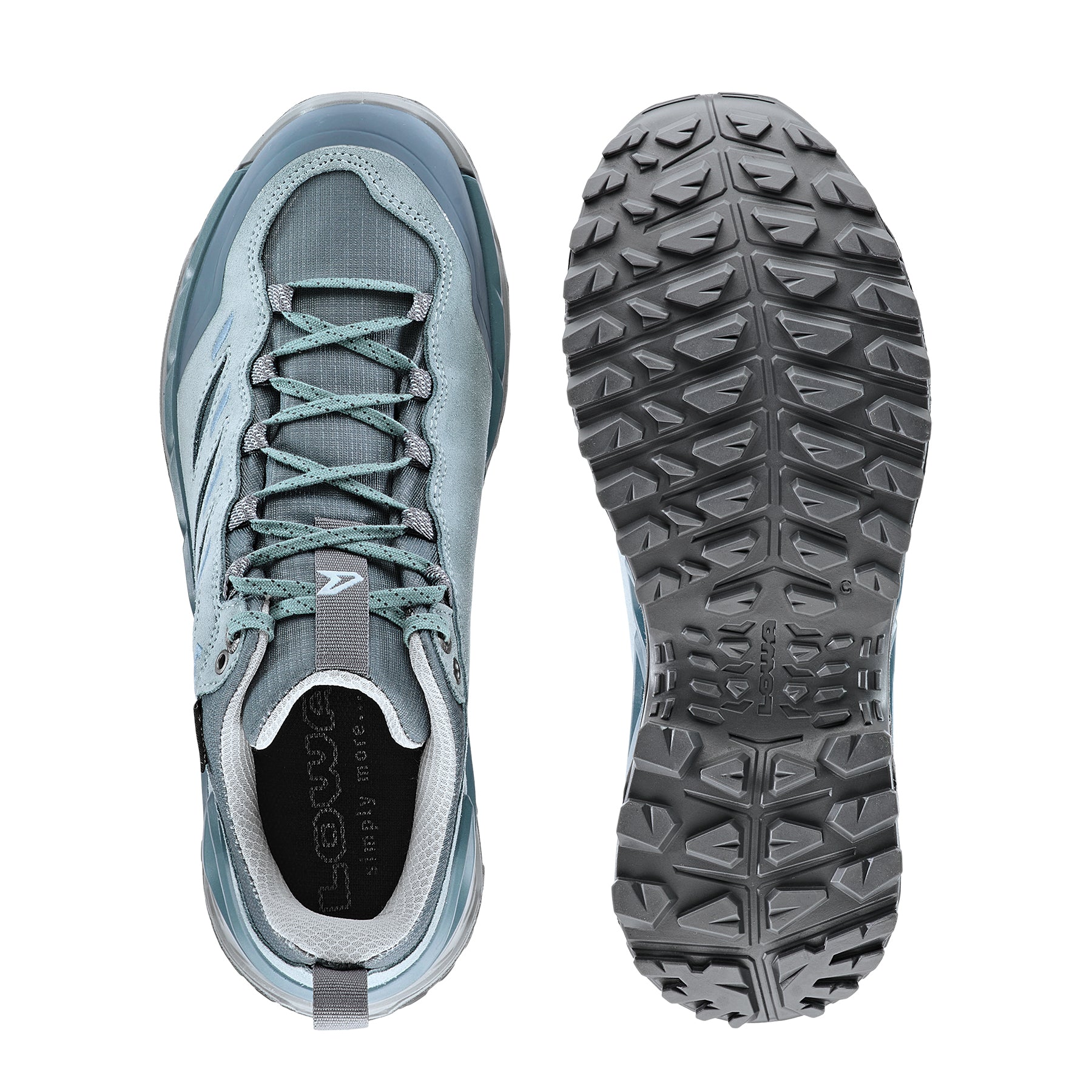 LOWA Innovo GTX Lo Ws women's walking shoe Smoke Blue/White