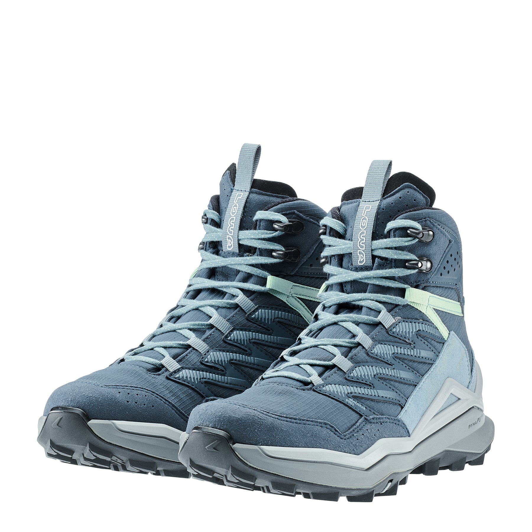 LOWA Maddox Pro GTX Mid Ws women's walking boot Smoke Blue/Slateblue