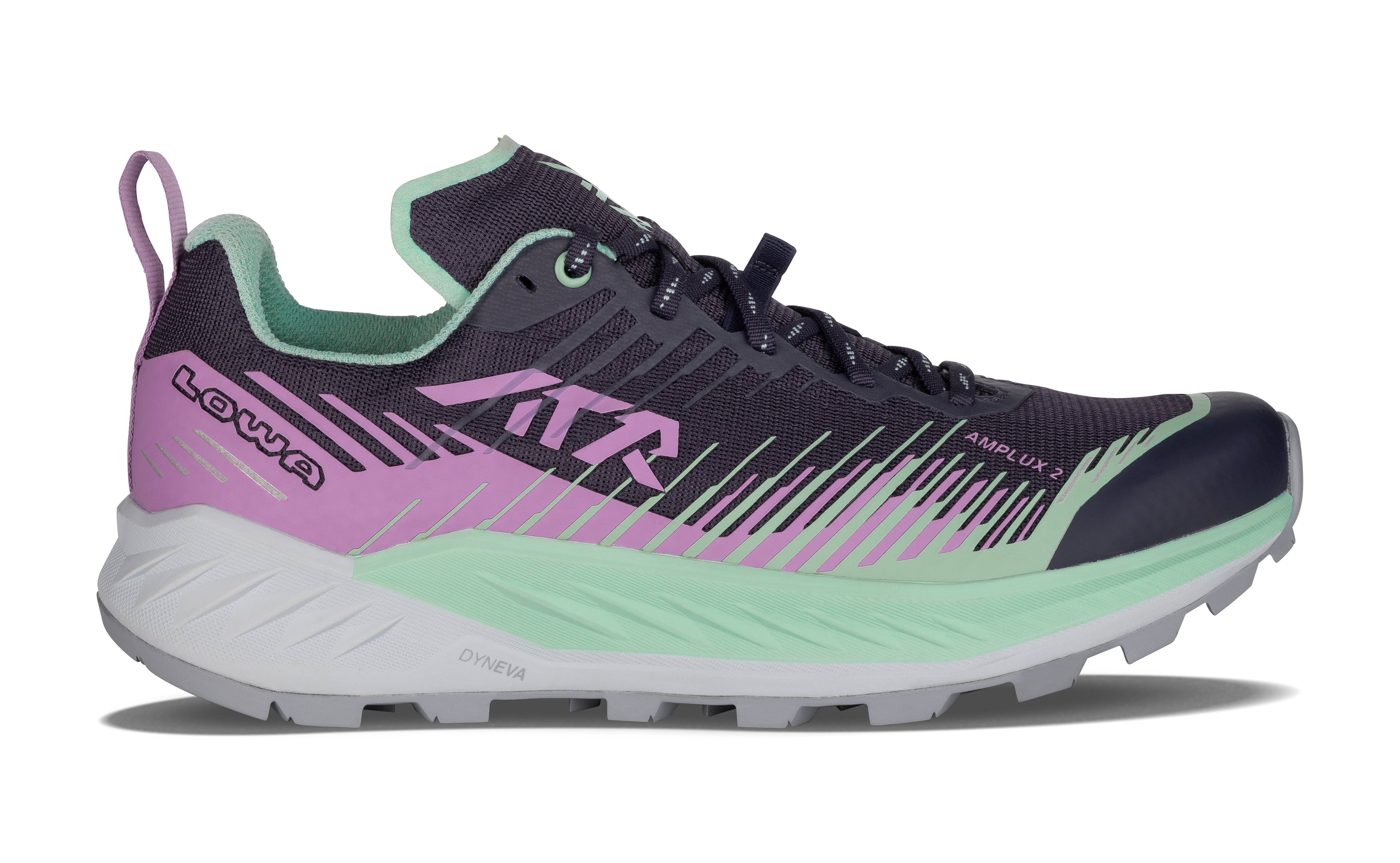 LOWA Amplux 2 Ws women's trail running shoe Plum/Heather