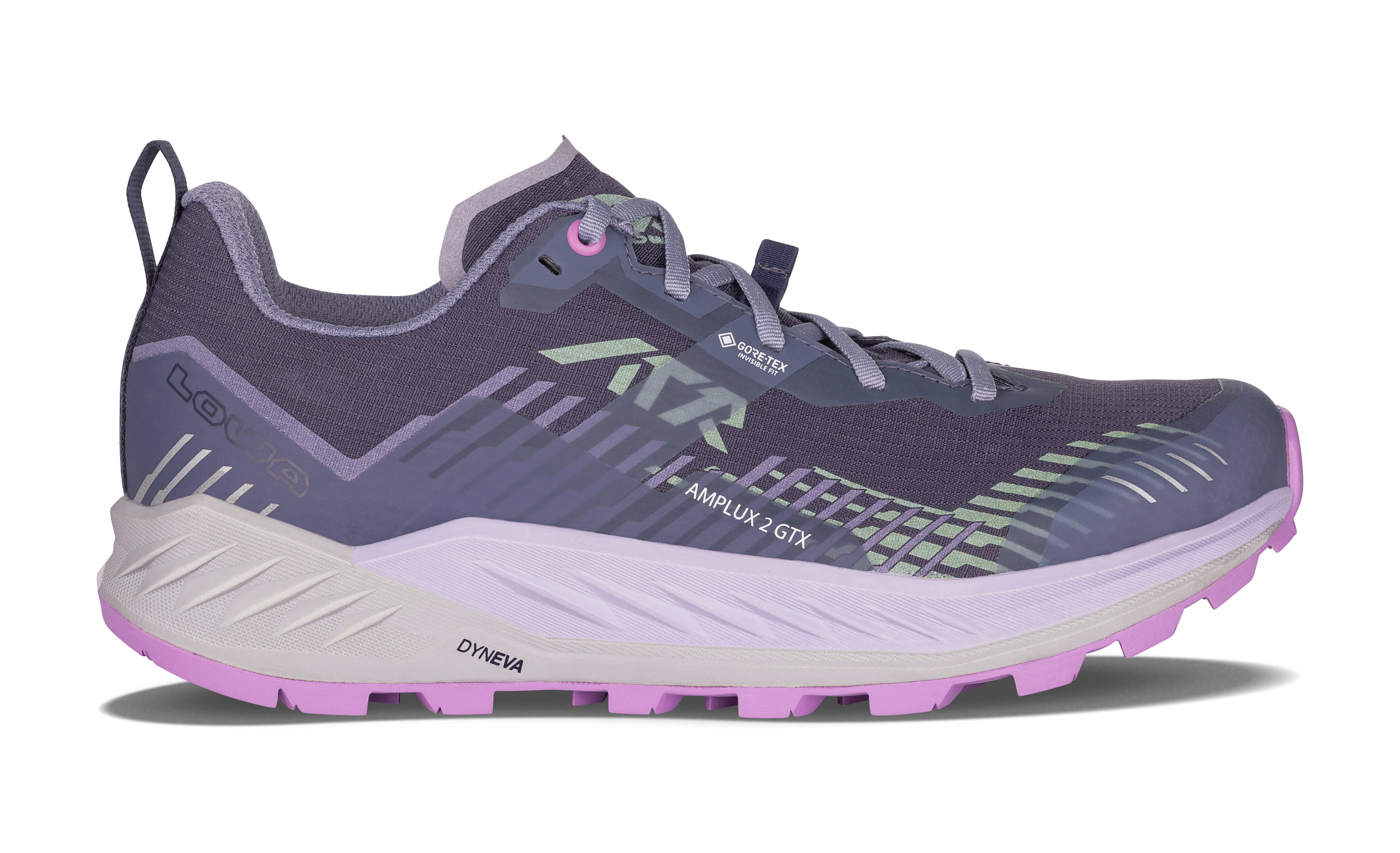 LOWA Amplux 2 GTX Ws women's trail running shoe Lilac/Plum