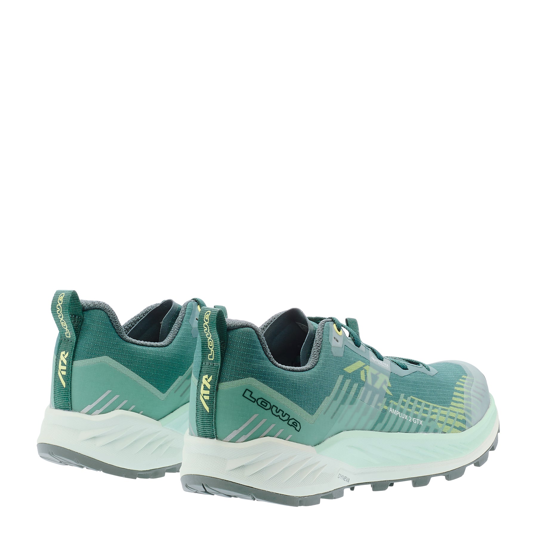 LOWA Amplux 2 GTX Ws women's trail running shoe Petrol/Mint