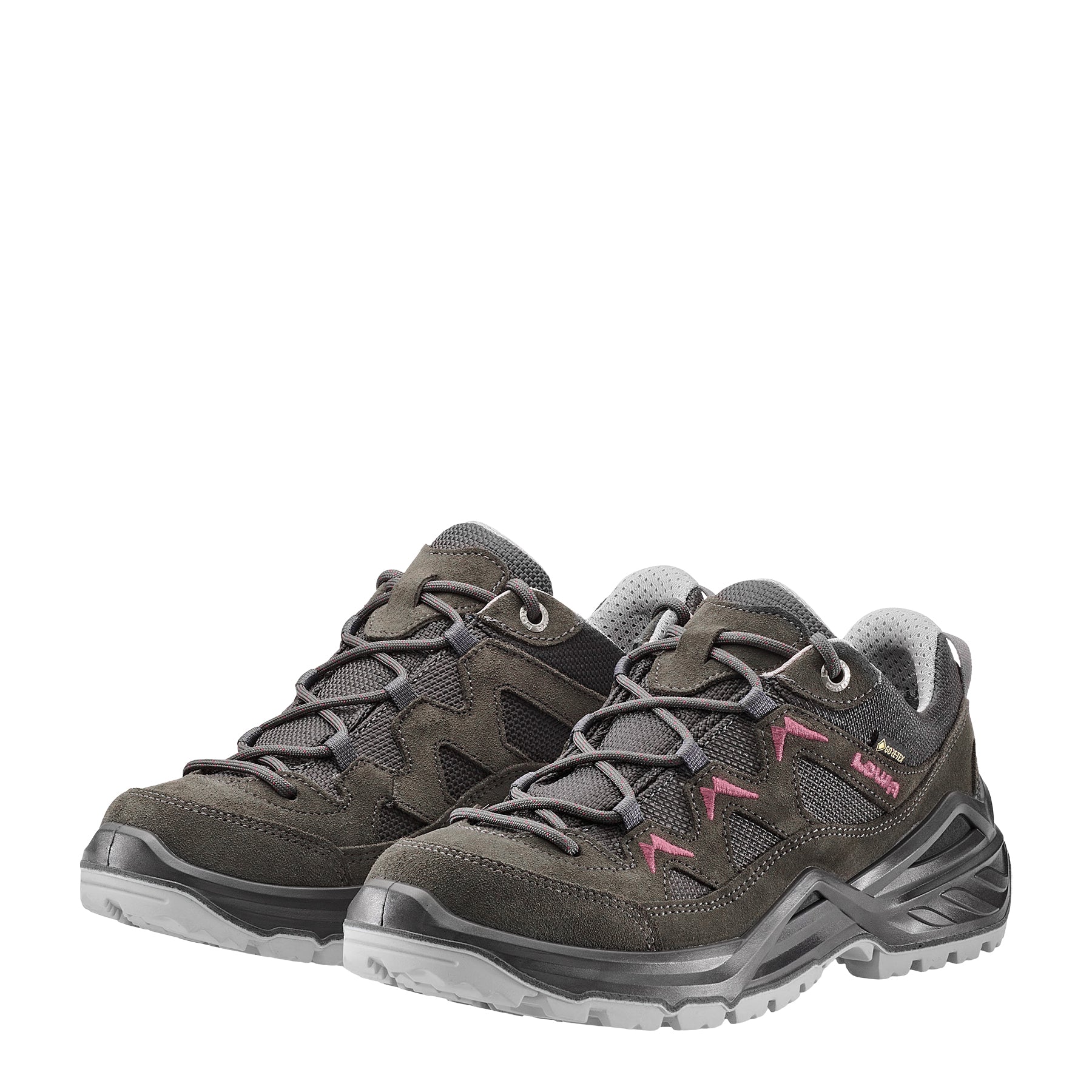 LOWA Sirkos Evo GTX LO Ws women's walking shoe Anthracite/Berry