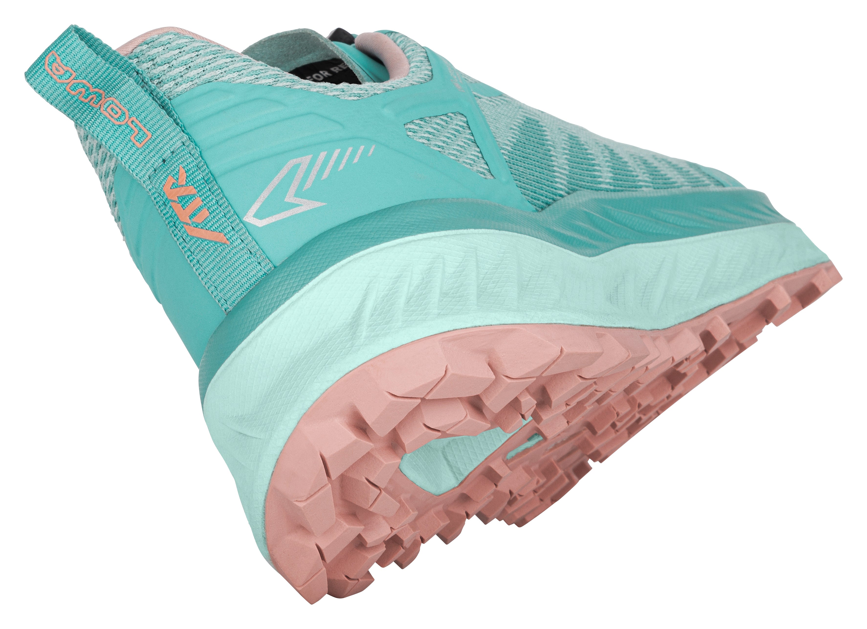 LOWA Fortux GTX women's trail running shoe Arctic/Rose