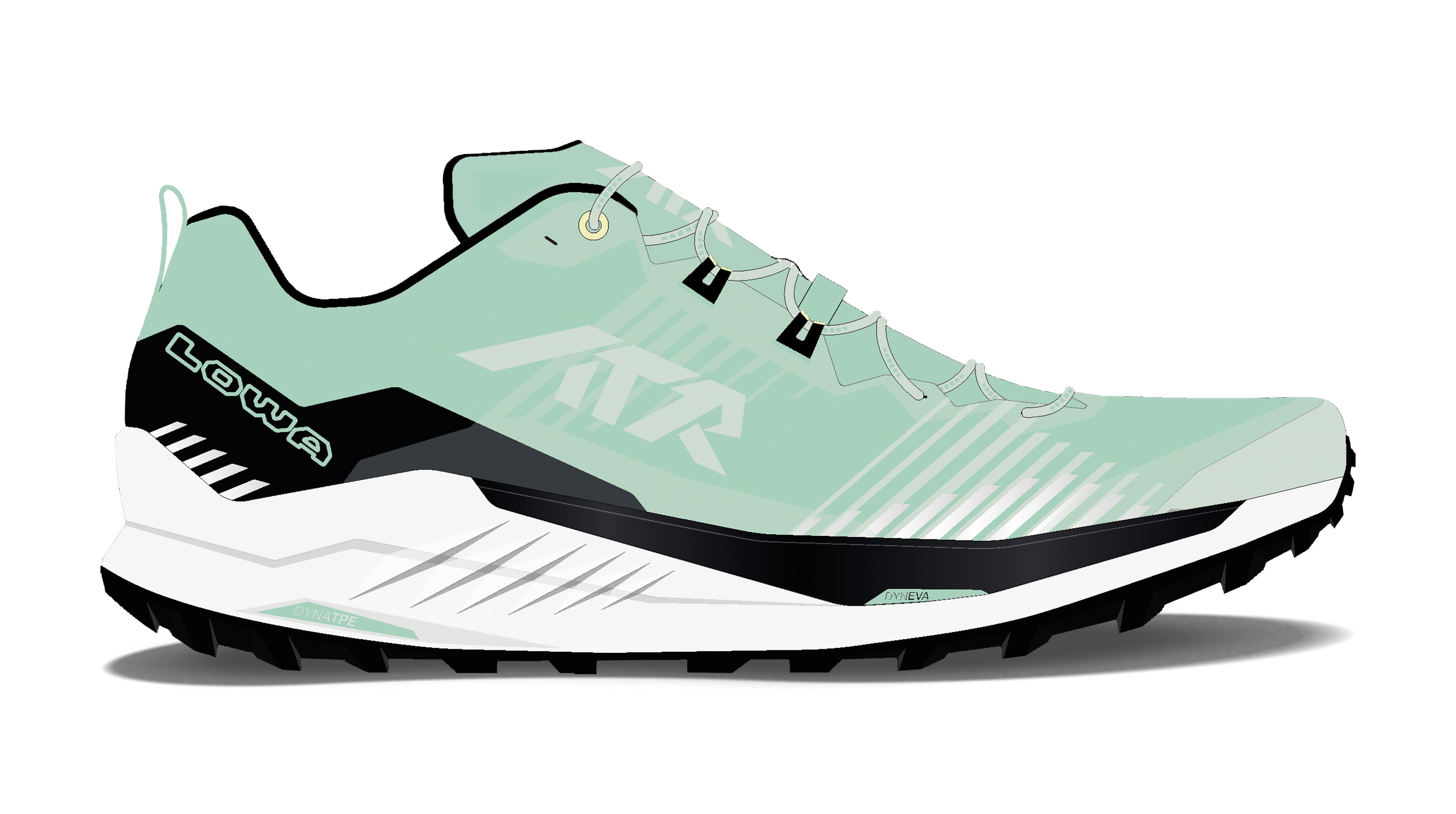 LOWA Madrix Evo Women's Trail Running Shoe Jade/Black