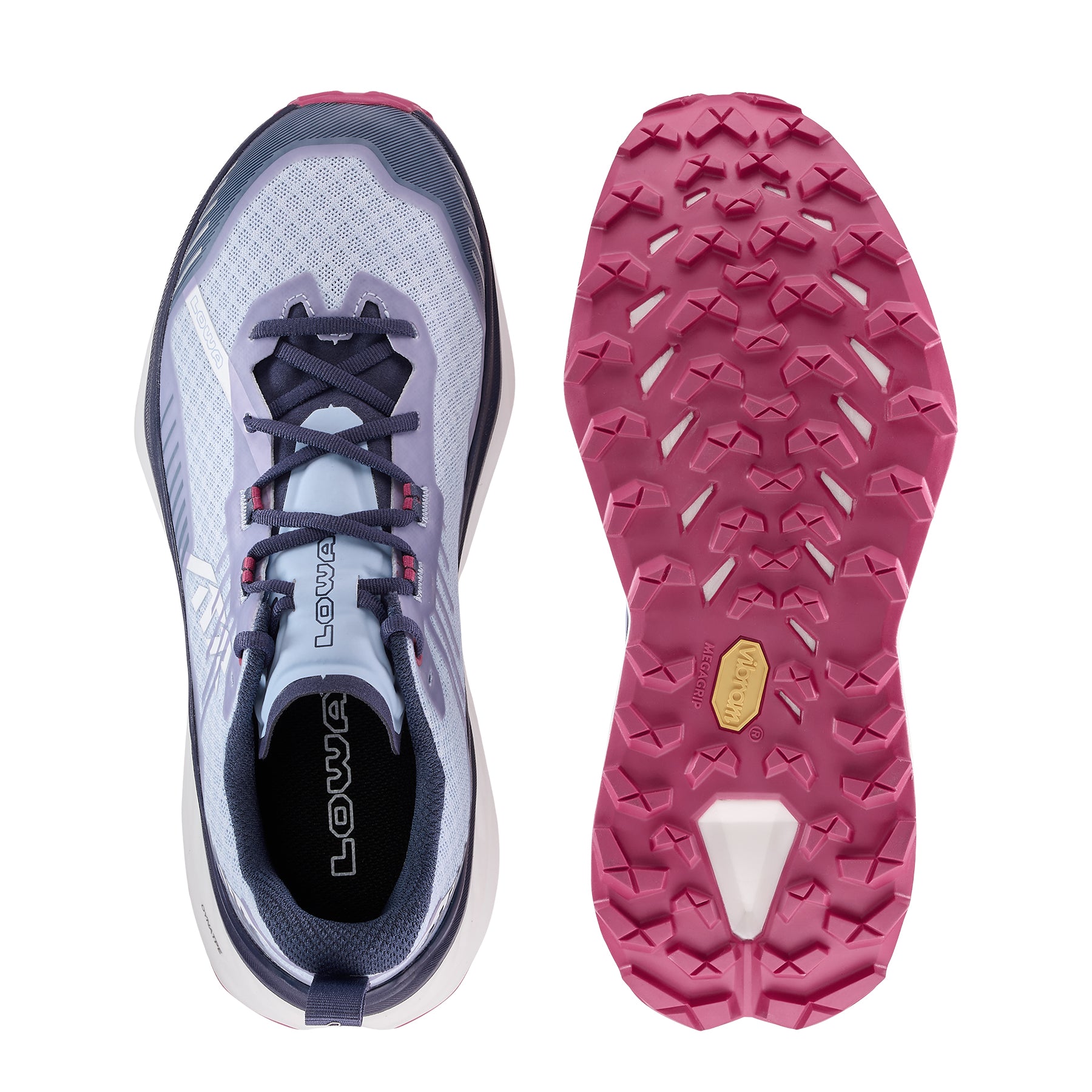 LOWA Skyterra women's trail running shoe Lilac/Plum