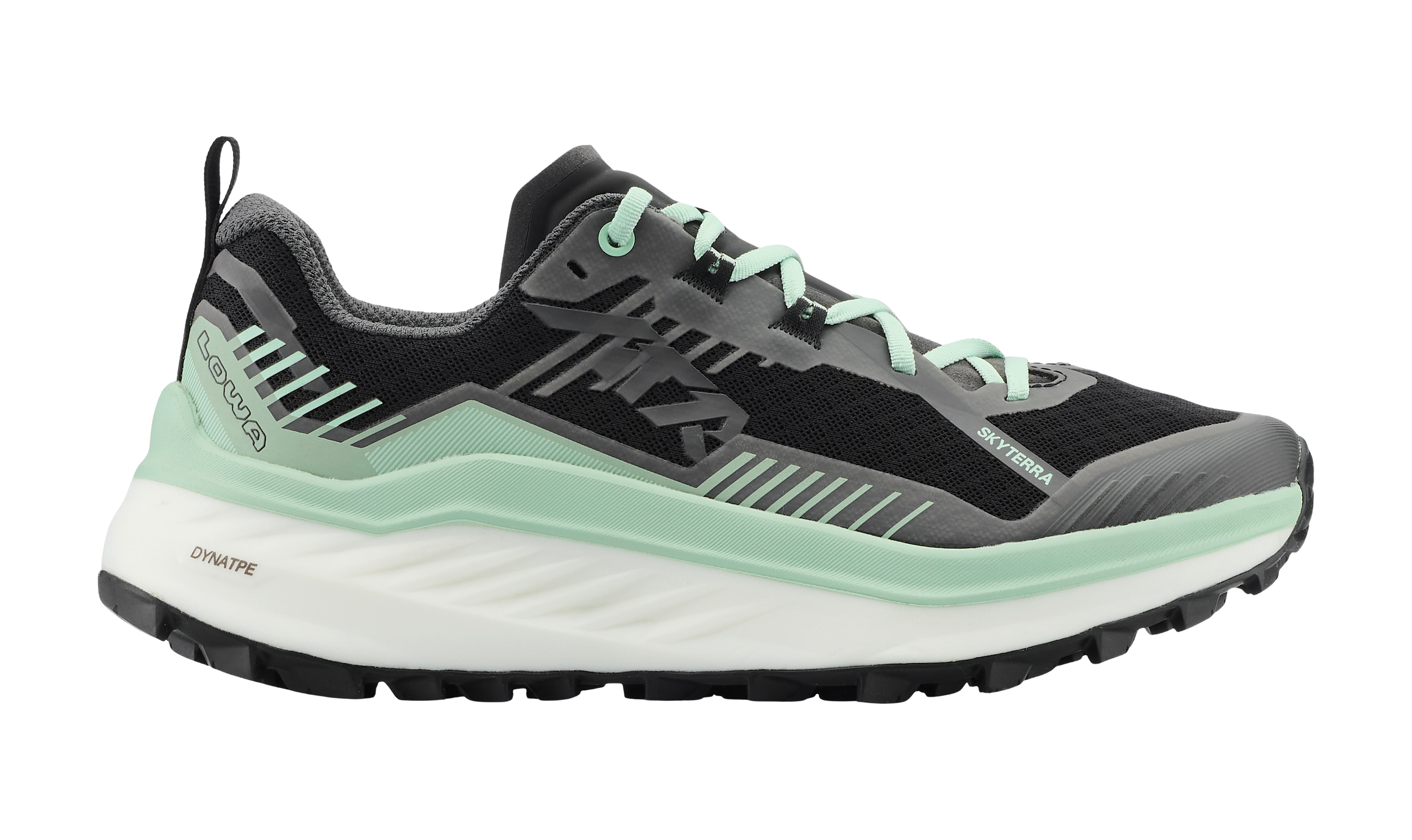 LOWA Skyterra women's trail running shoe Black/Jade
