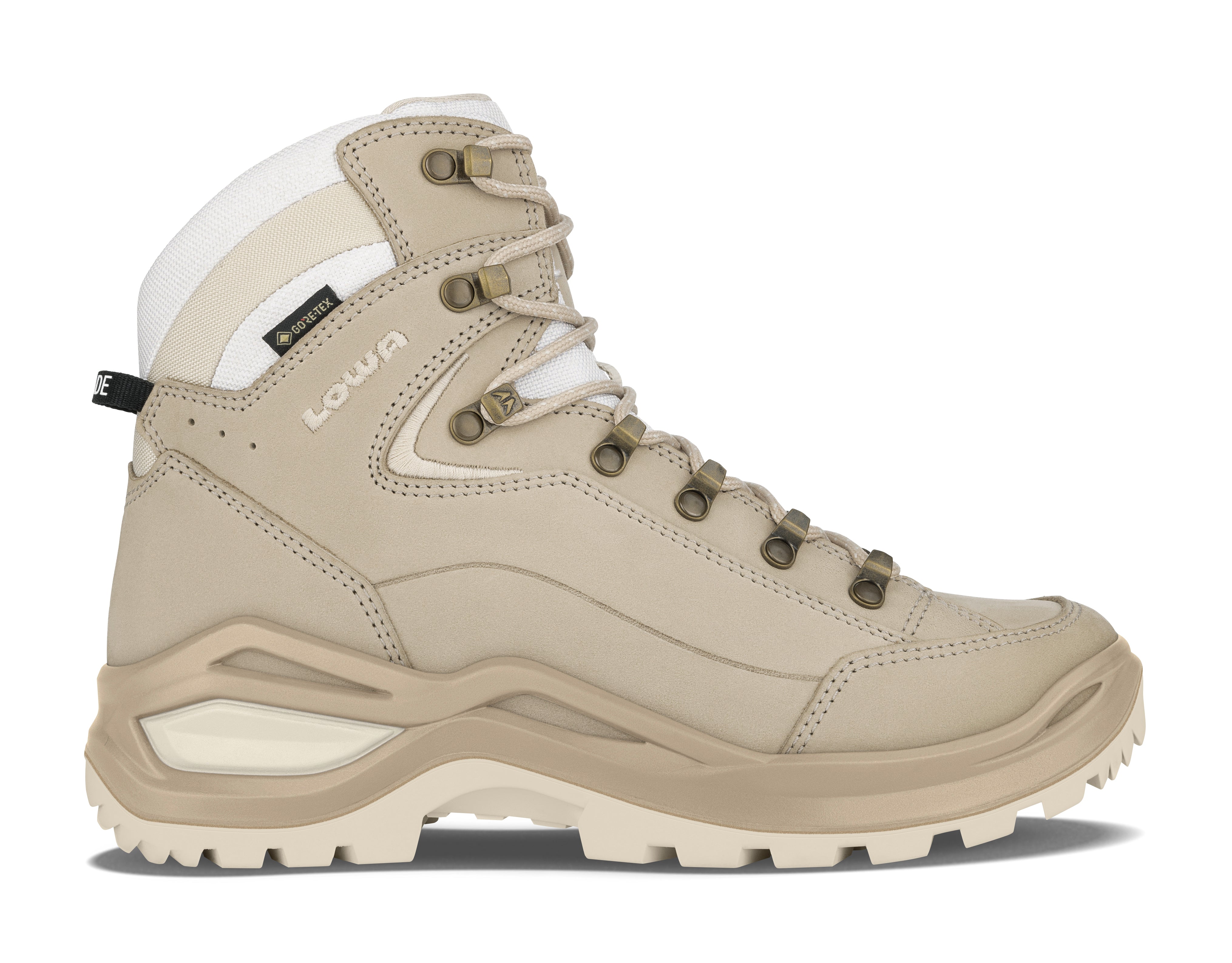 LOWA Renegade Evo GTX Mid Ws women's walking boots Champagne/Panna