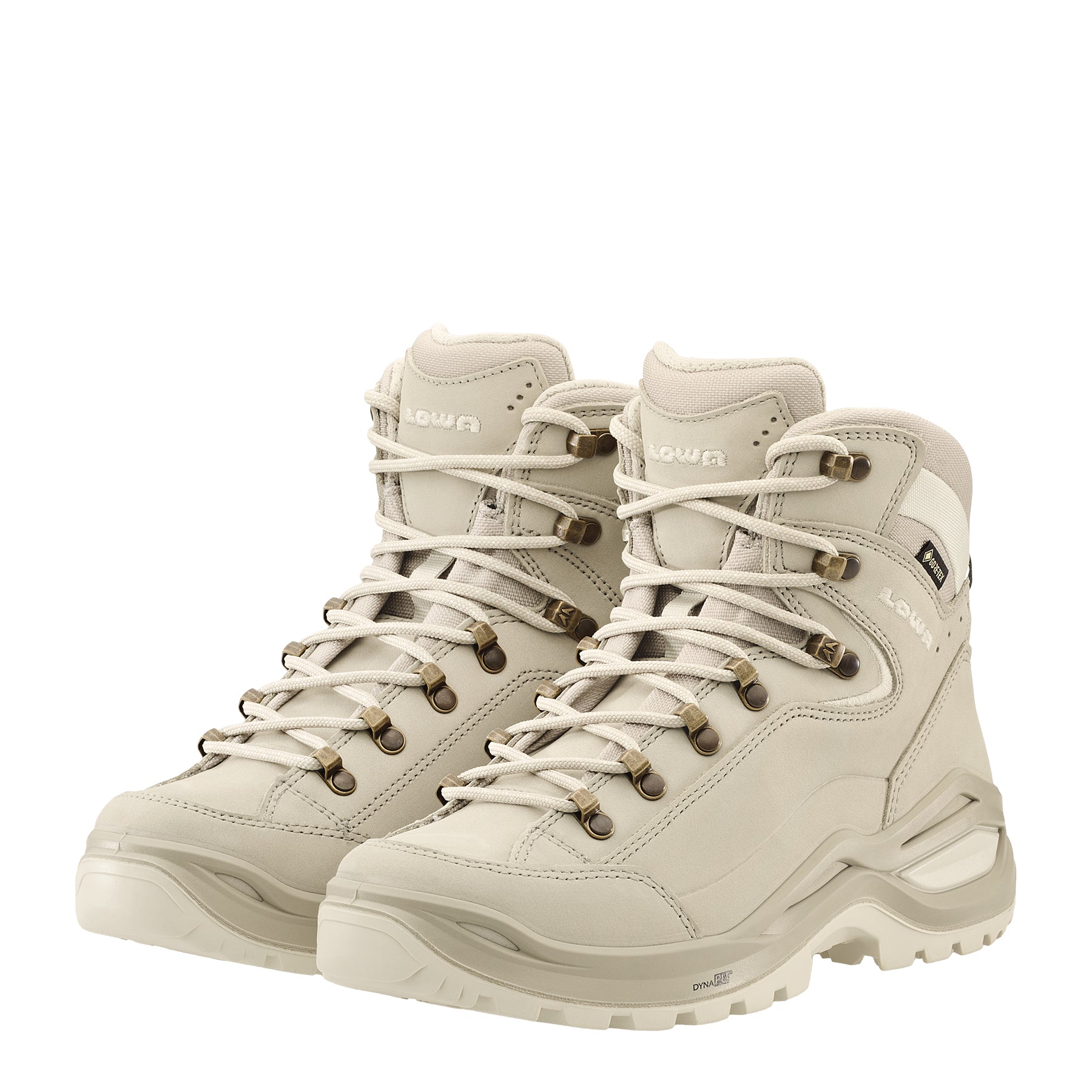 LOWA Renegade Evo GTX Mid Ws women's walking boots Champagne/Panna