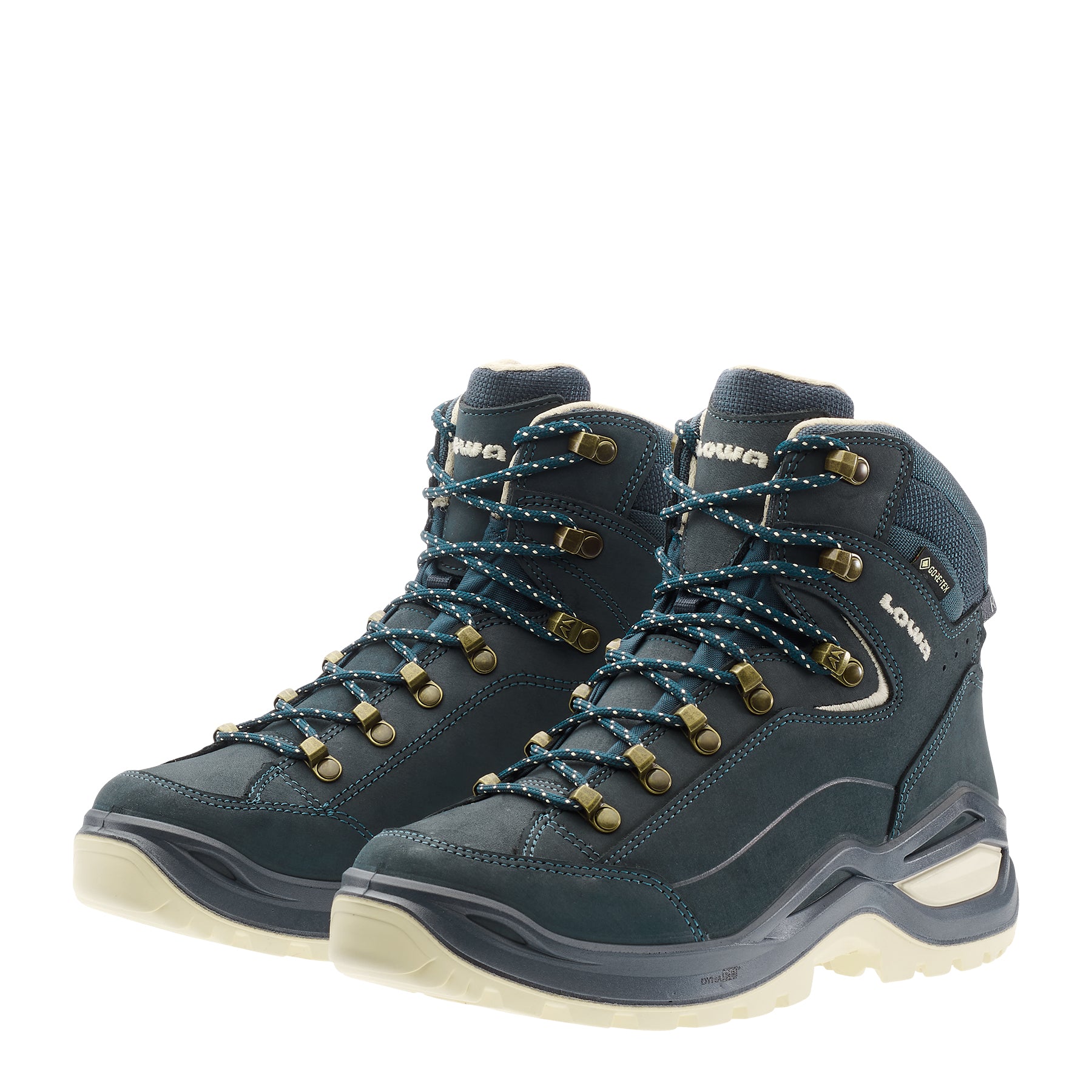 LOWA Renegade Evo GTX Mid Ws women's walking boots Slateblue/Dune