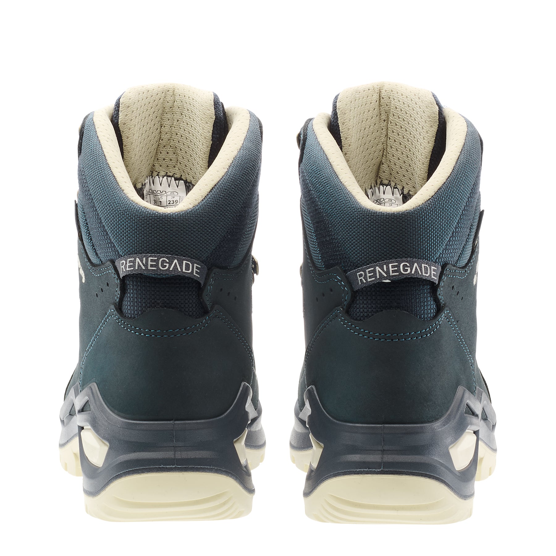 LOWA Renegade Evo GTX Mid Ws women's walking boots Slateblue/Dune