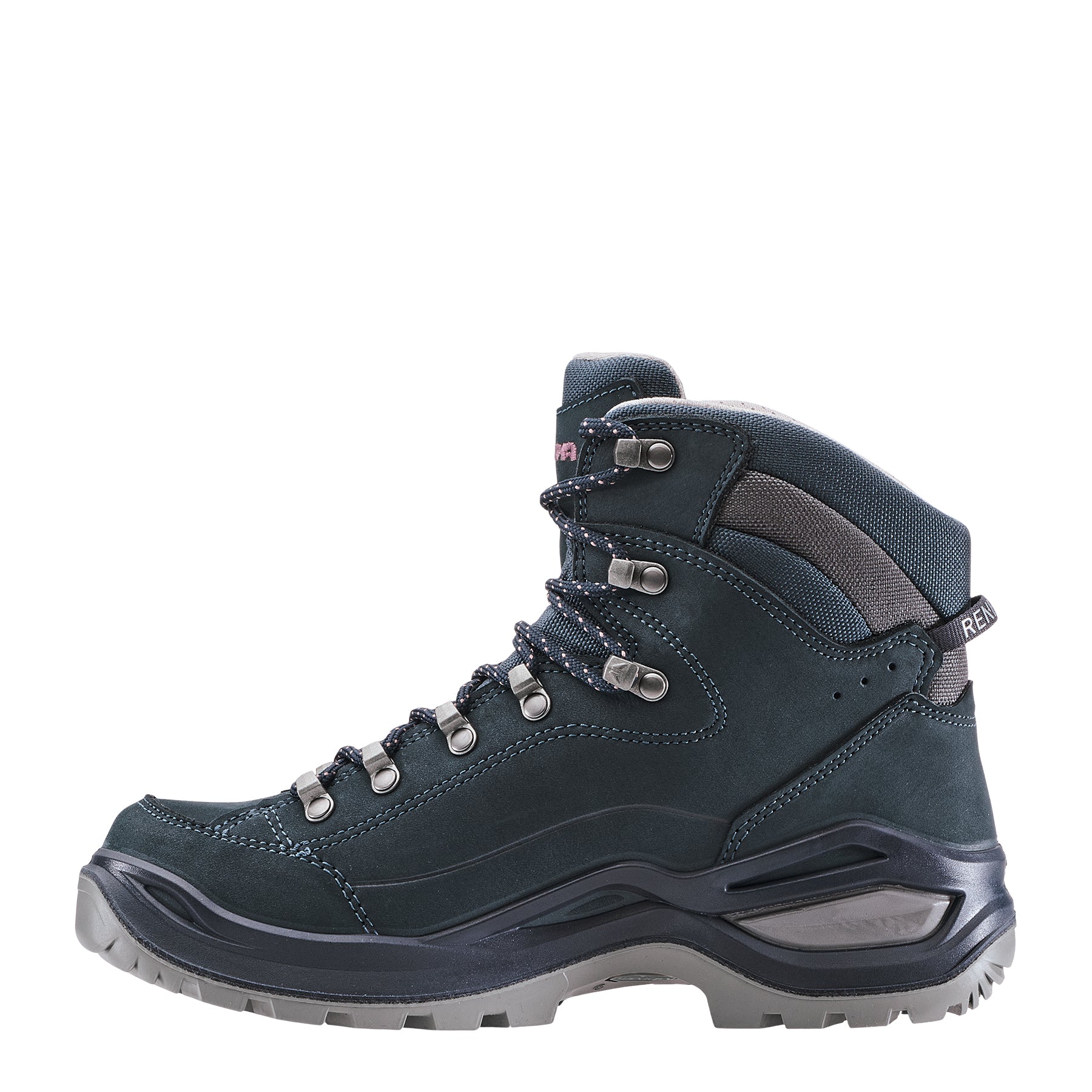 LOWA Renegade Evo GTX Mid Ws women's walking boot Steelblue/Old Rose