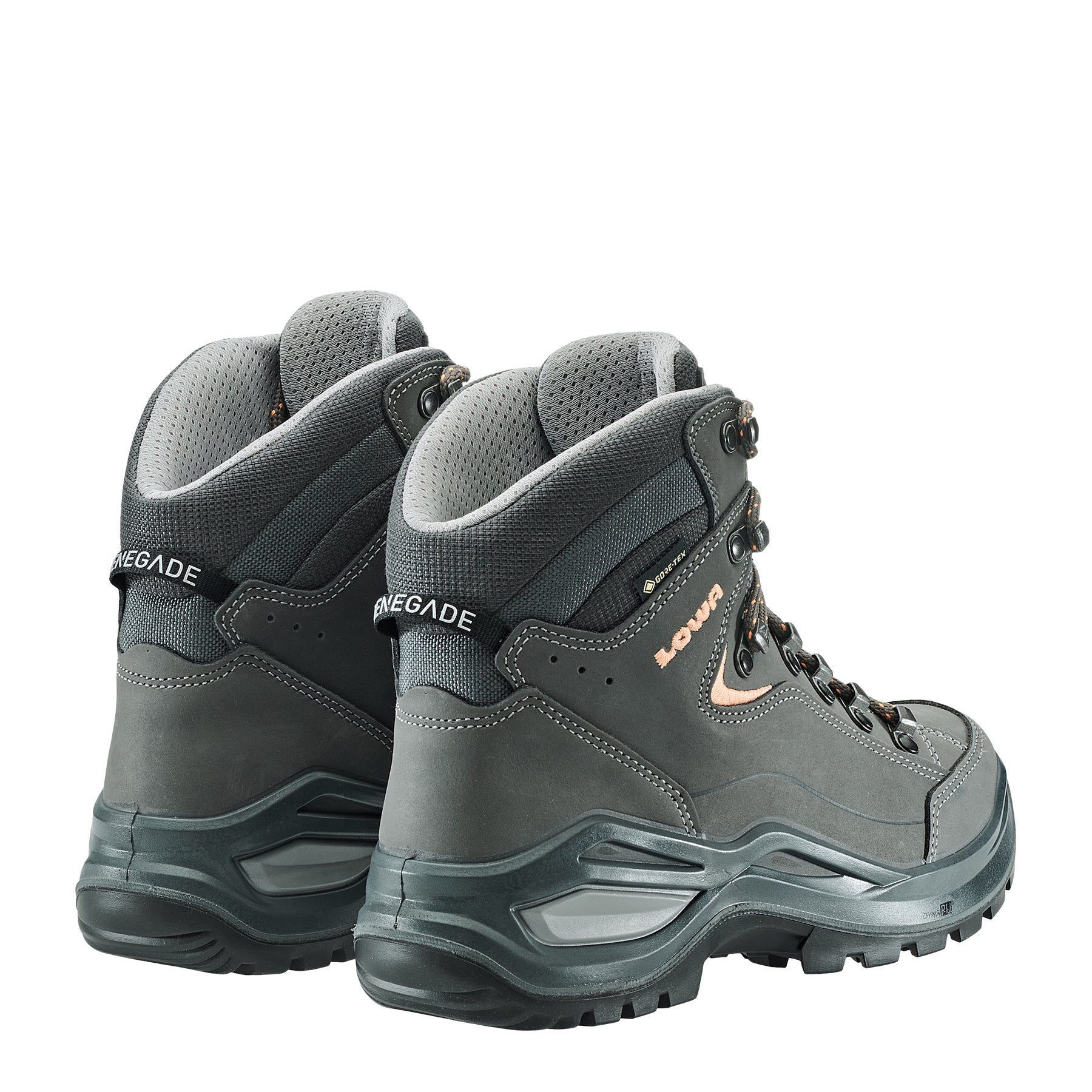 LOWA Renegade Evo GTX Mid Ws women's walking boots Graphite/Apricot