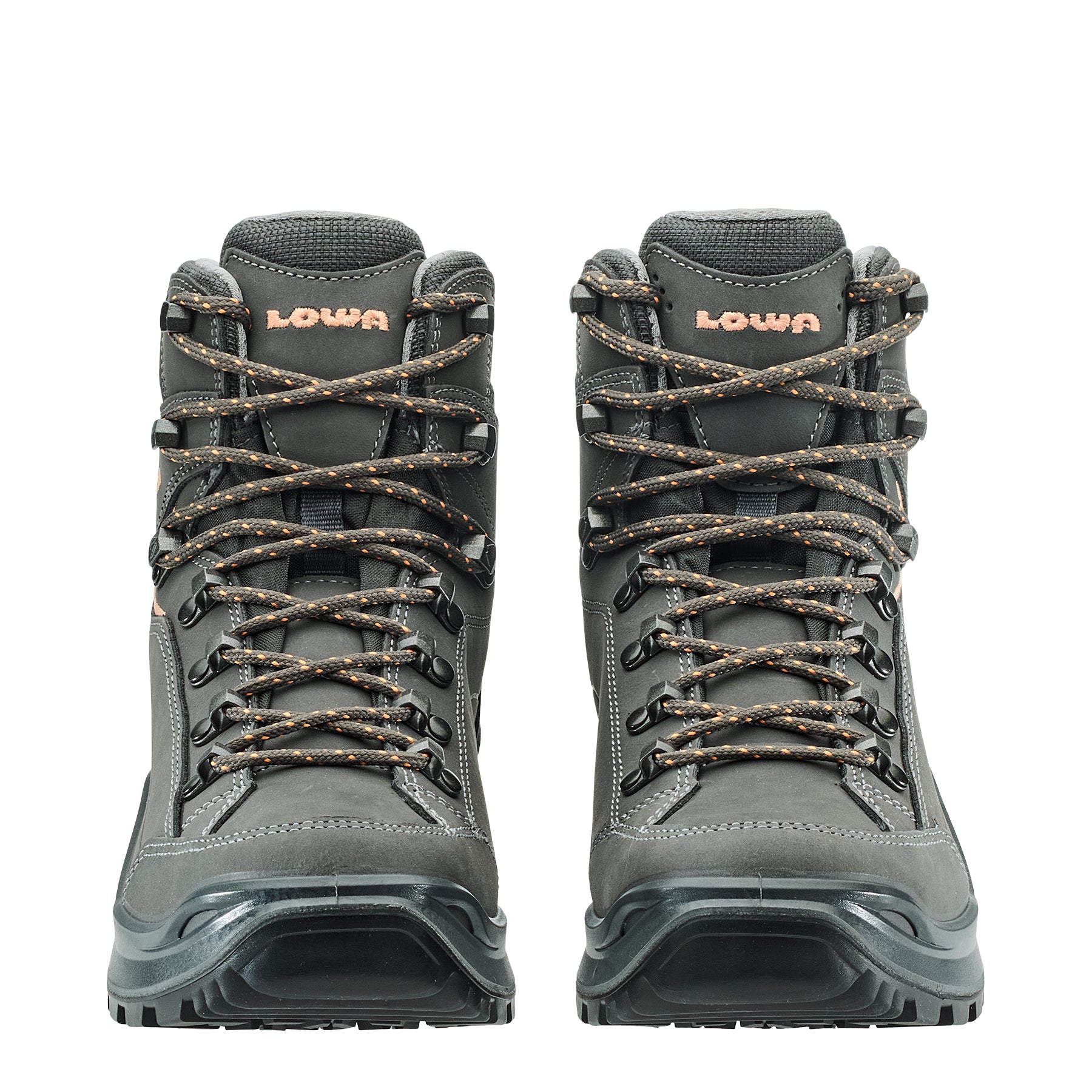 LOWA Renegade Evo GTX Mid Ws women's walking boots Graphite/Apricot
