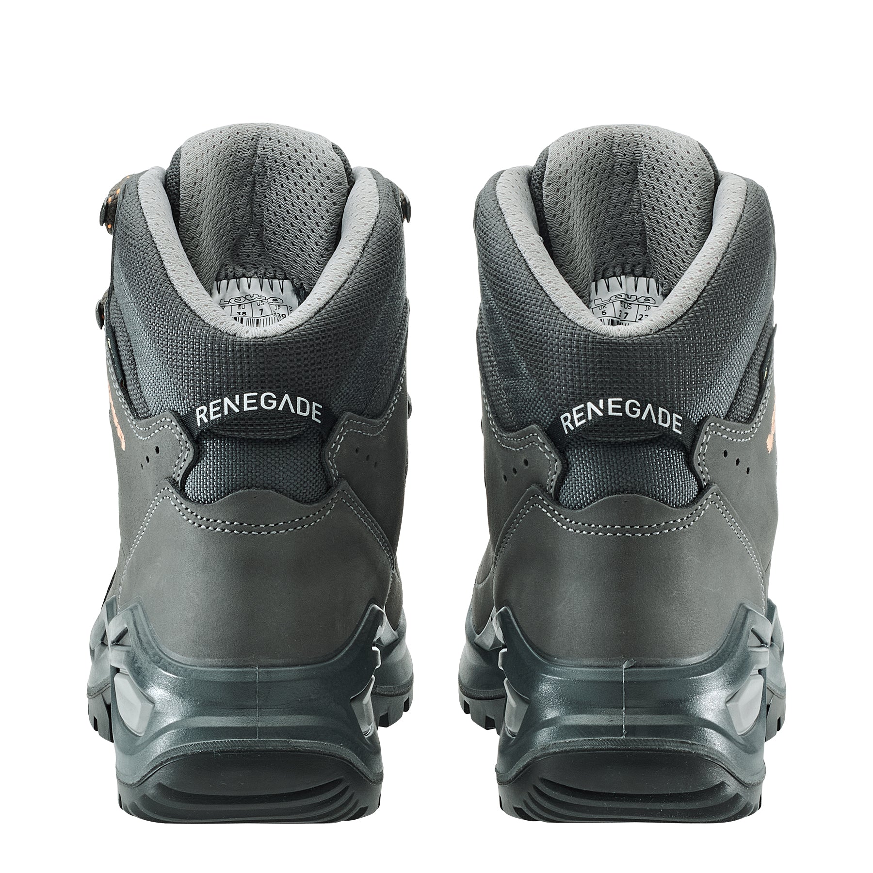 LOWA Renegade Evo GTX Mid Ws women's walking boots Graphite/Apricot