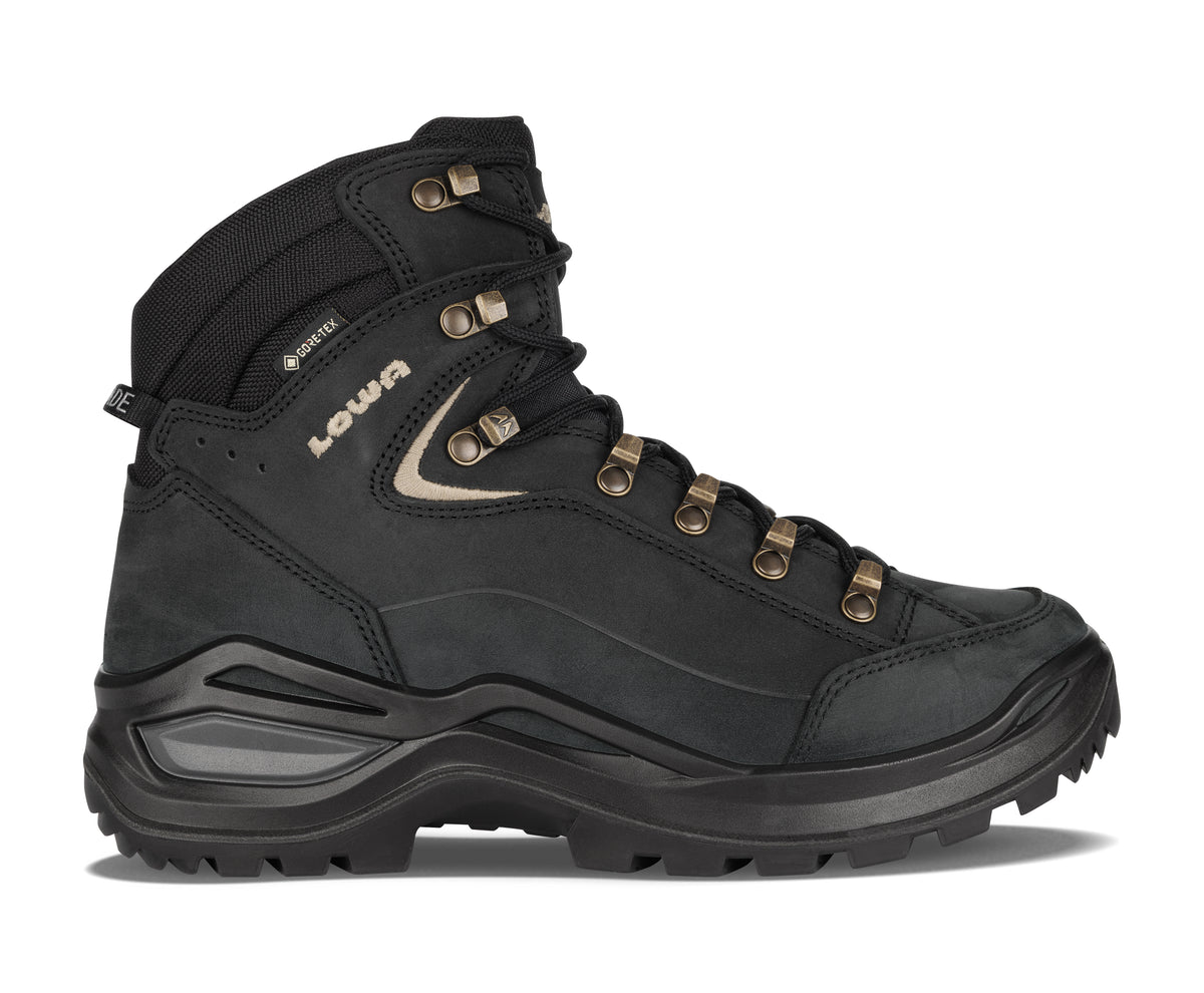 LOWA Renegade Evo GTX Mid Ws women's walking boots Black/Champagne