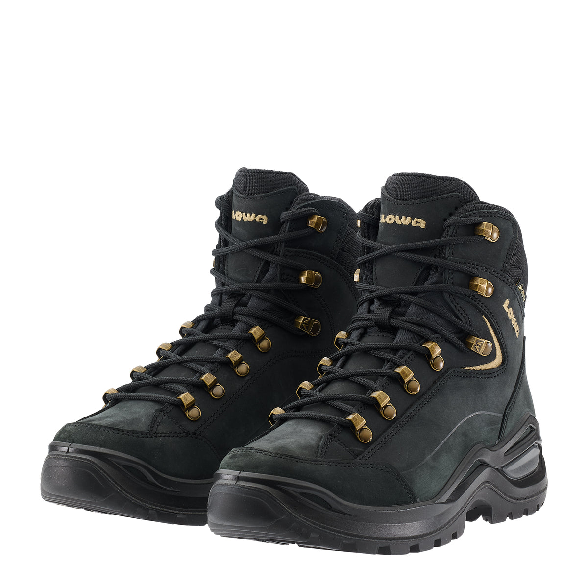LOWA Renegade Evo GTX Mid Ws women's walking boots Black/Champagne