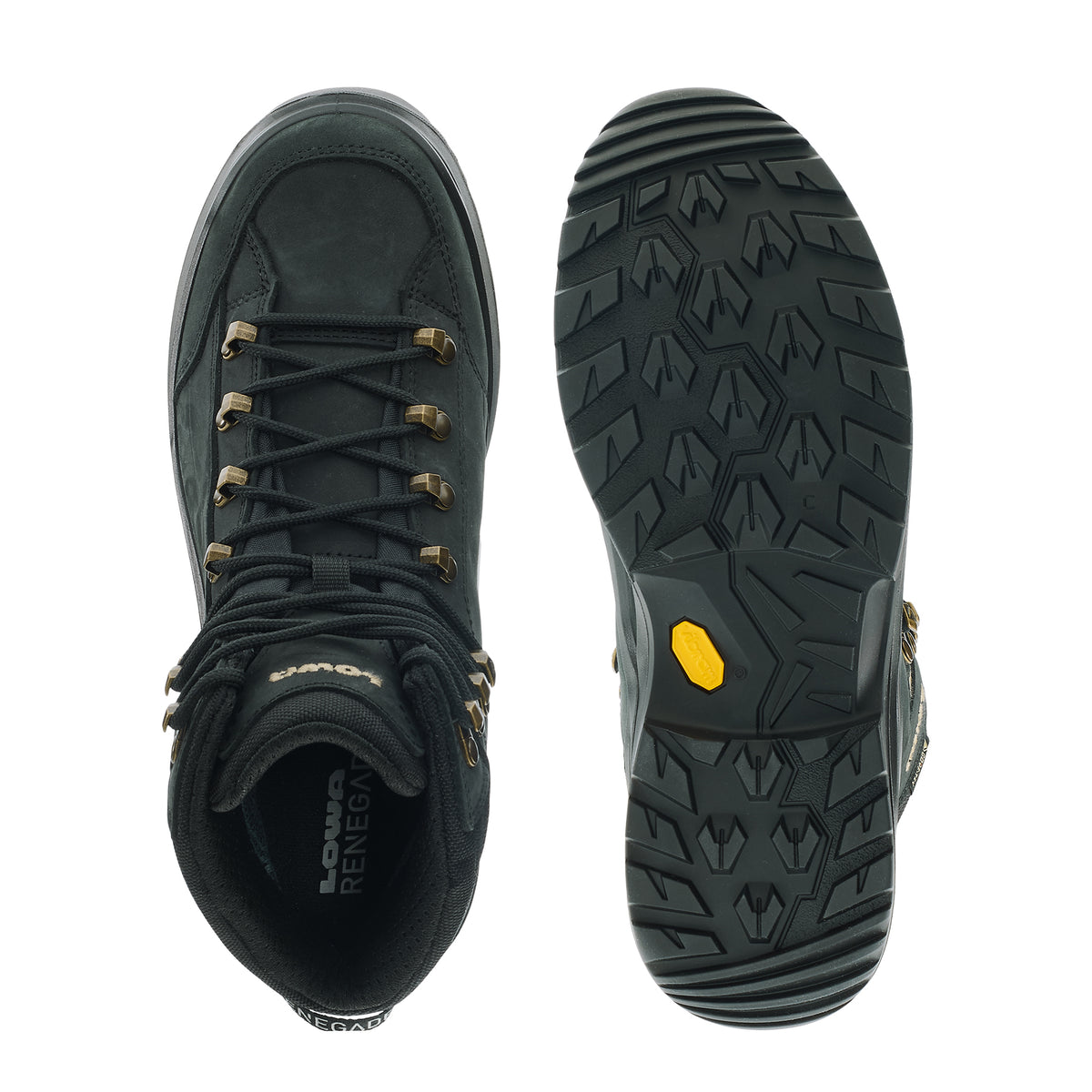 LOWA Renegade Evo GTX Mid Ws women's walking boots Black/Champagne