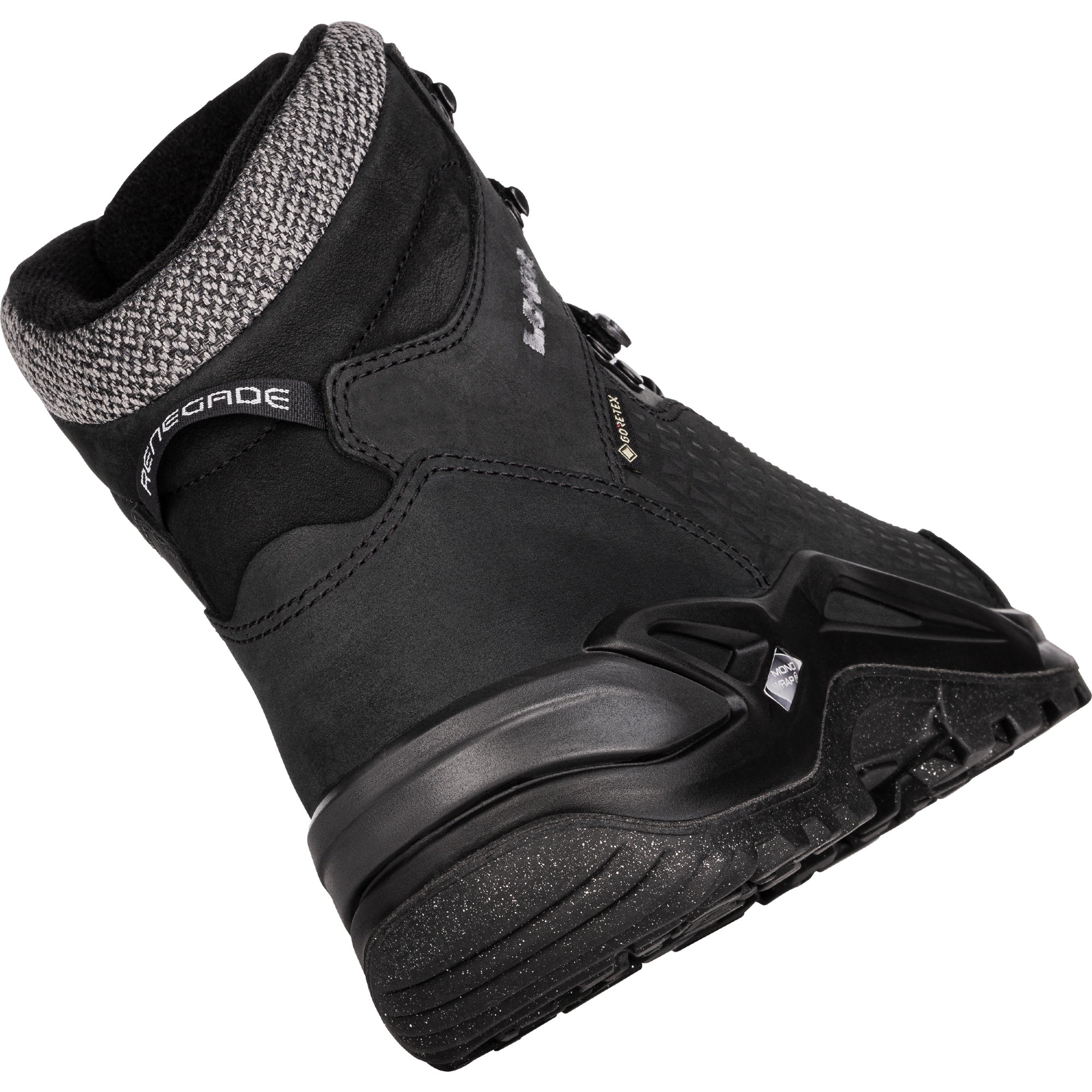 LOWA Renegade Warm GTX Mid men's winter boot Black/Grey