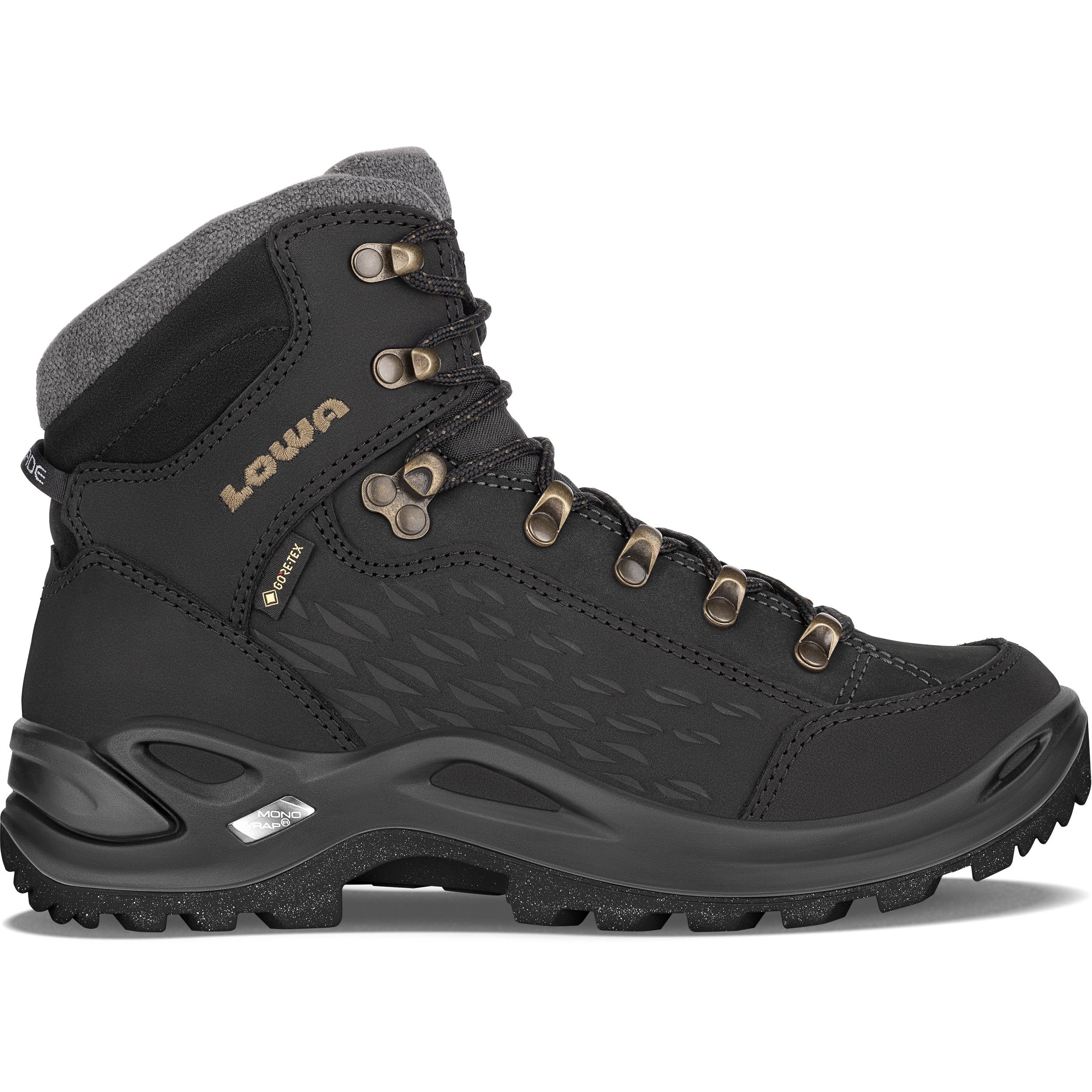 LOWA Renegade Warm GTX Mid Ws women's winter boot Black/Champagne