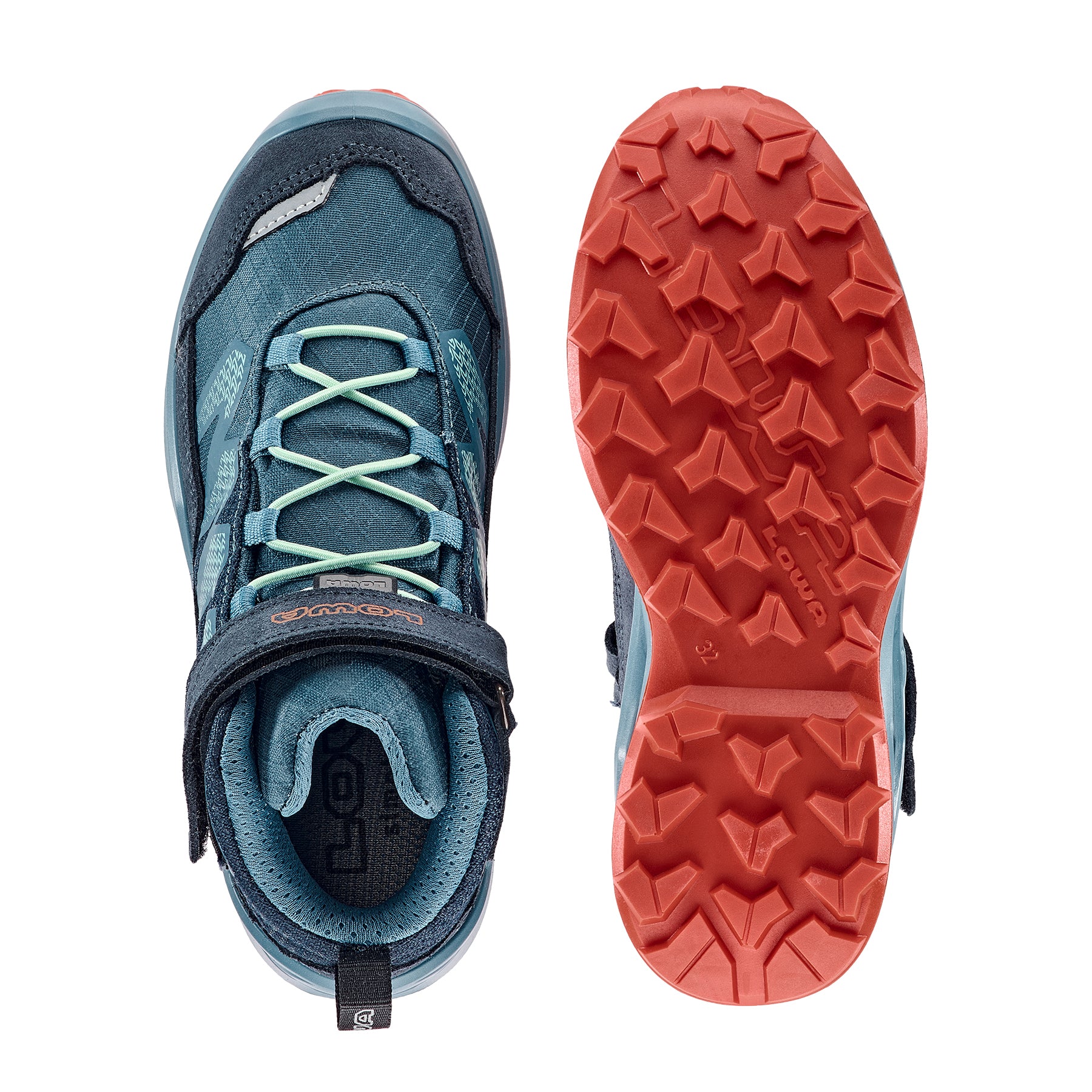 LOWA Maddox Pro GTX Mid VC Jr children's walking boot Navy/Smoke Blue