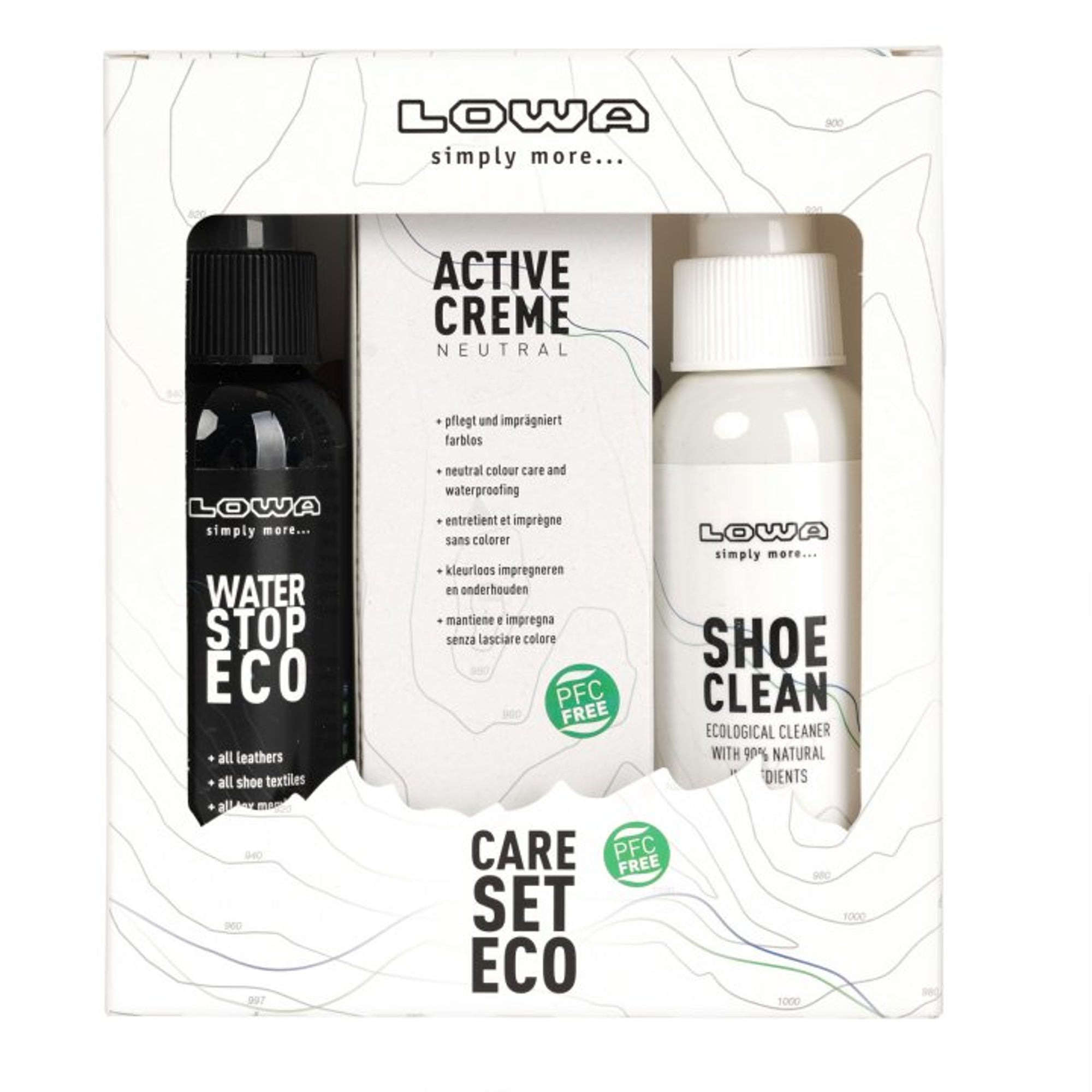 LOWA Care Set Eco footwear aftercare