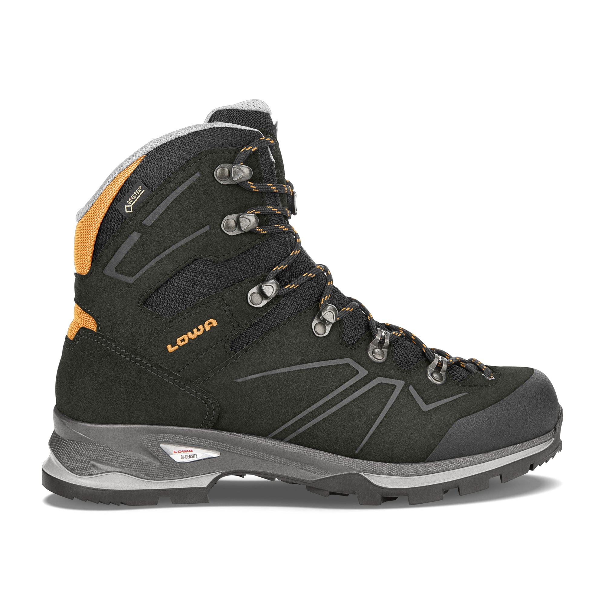 LOWA Baldo GTX W (Wide) Men's Walking Boot Black/Orange