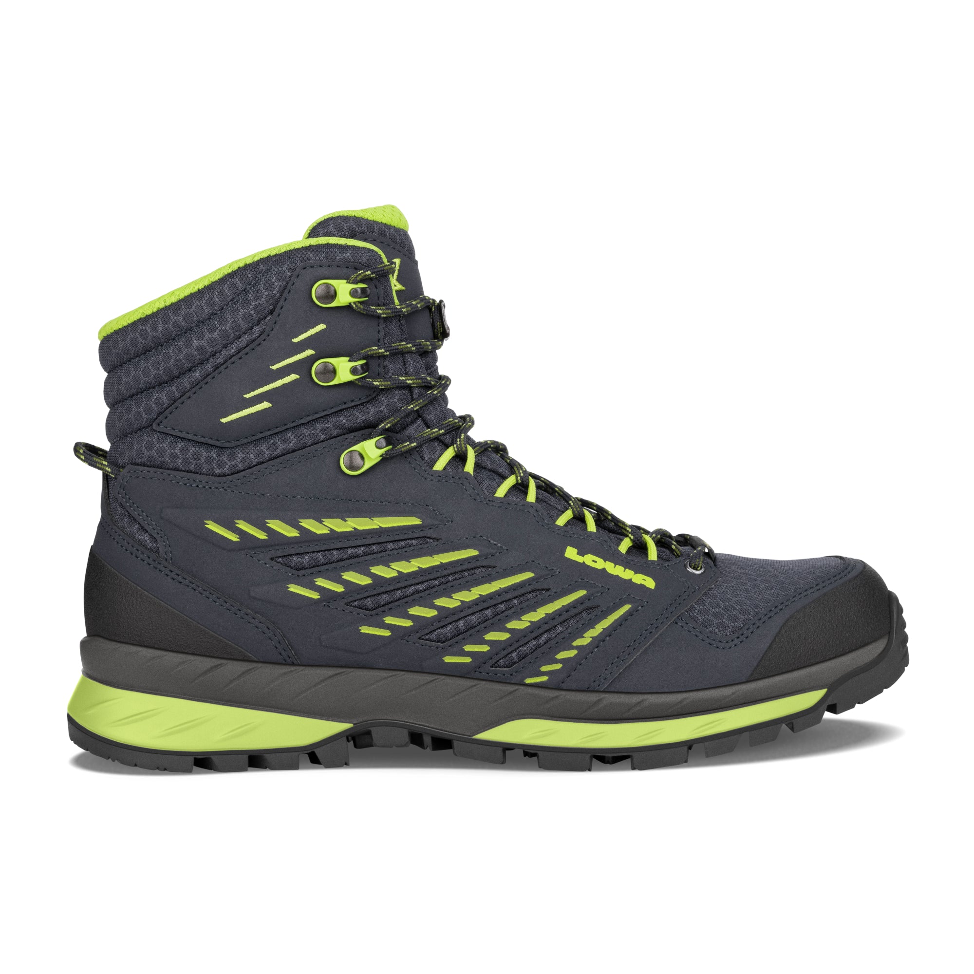 LOWA Trek Evo GTX Mid Navy/Lime