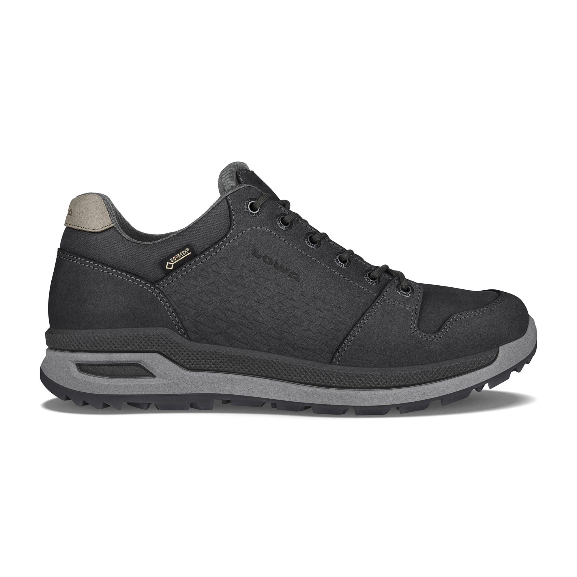 LOWA Locarno GTX LO Men's Wide Walking Shoe Anthracite