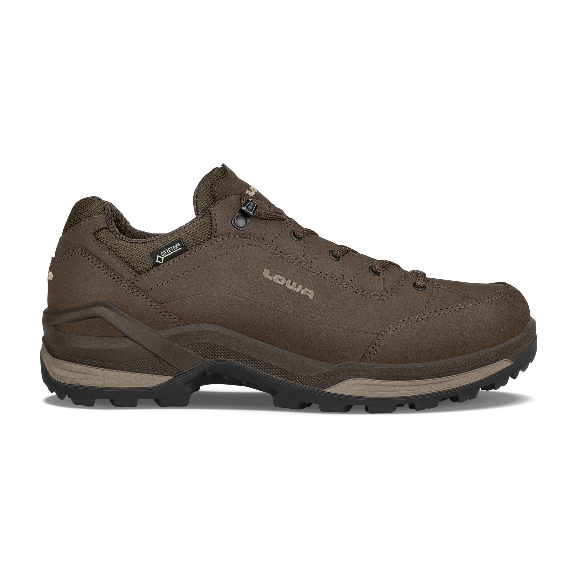 LOWA Renegade GTX LO Narrow Men's Walking Shoe Espresso/Beige