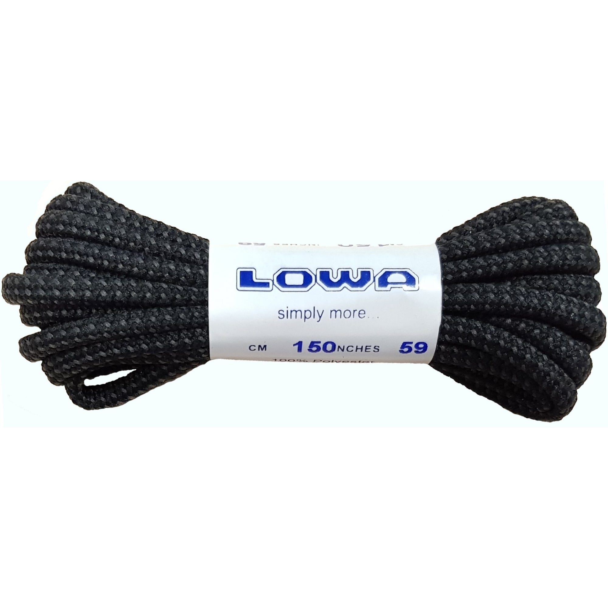 LOWA Laces Black/Grey