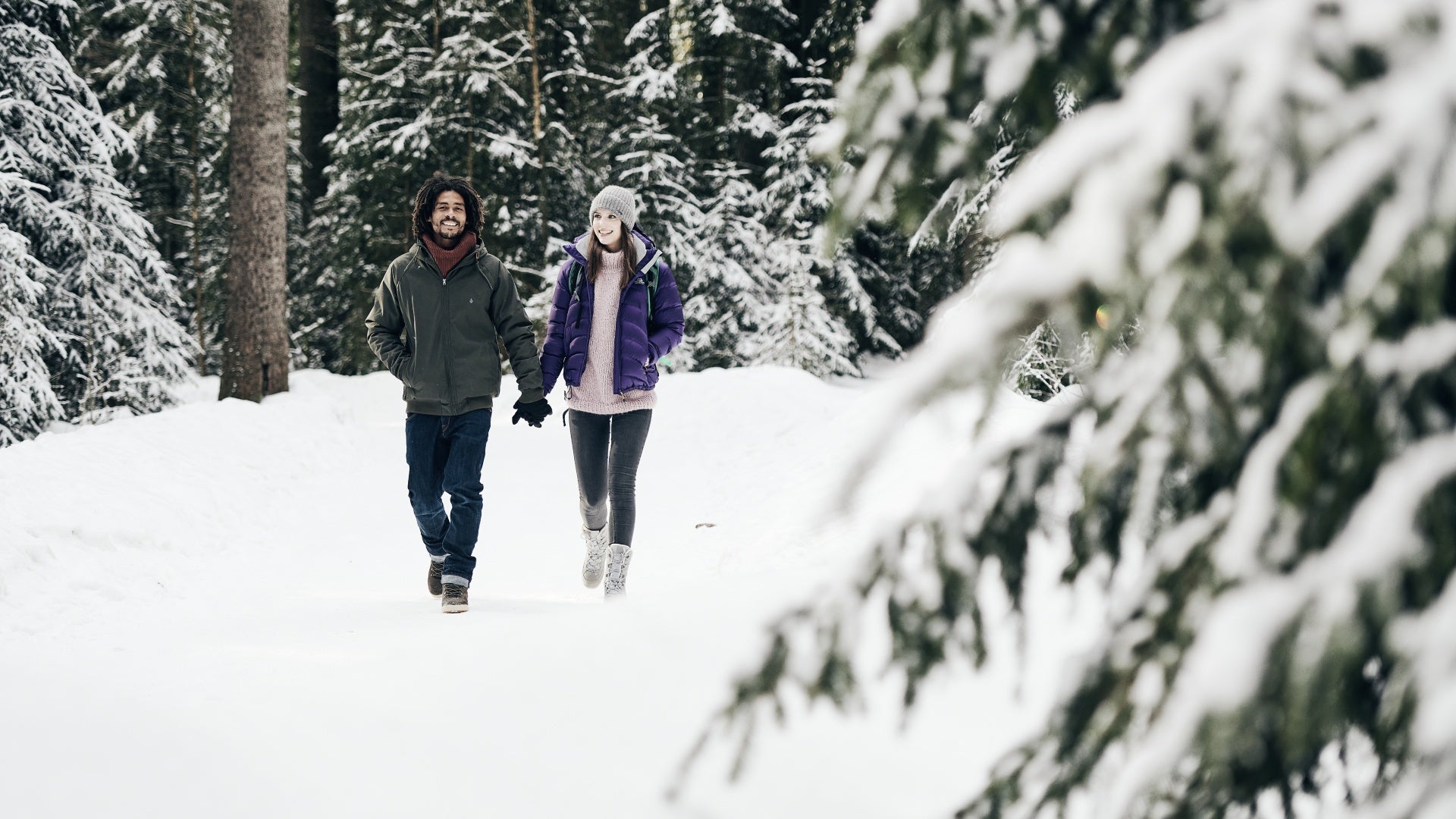 What to wear when hiking in the winter