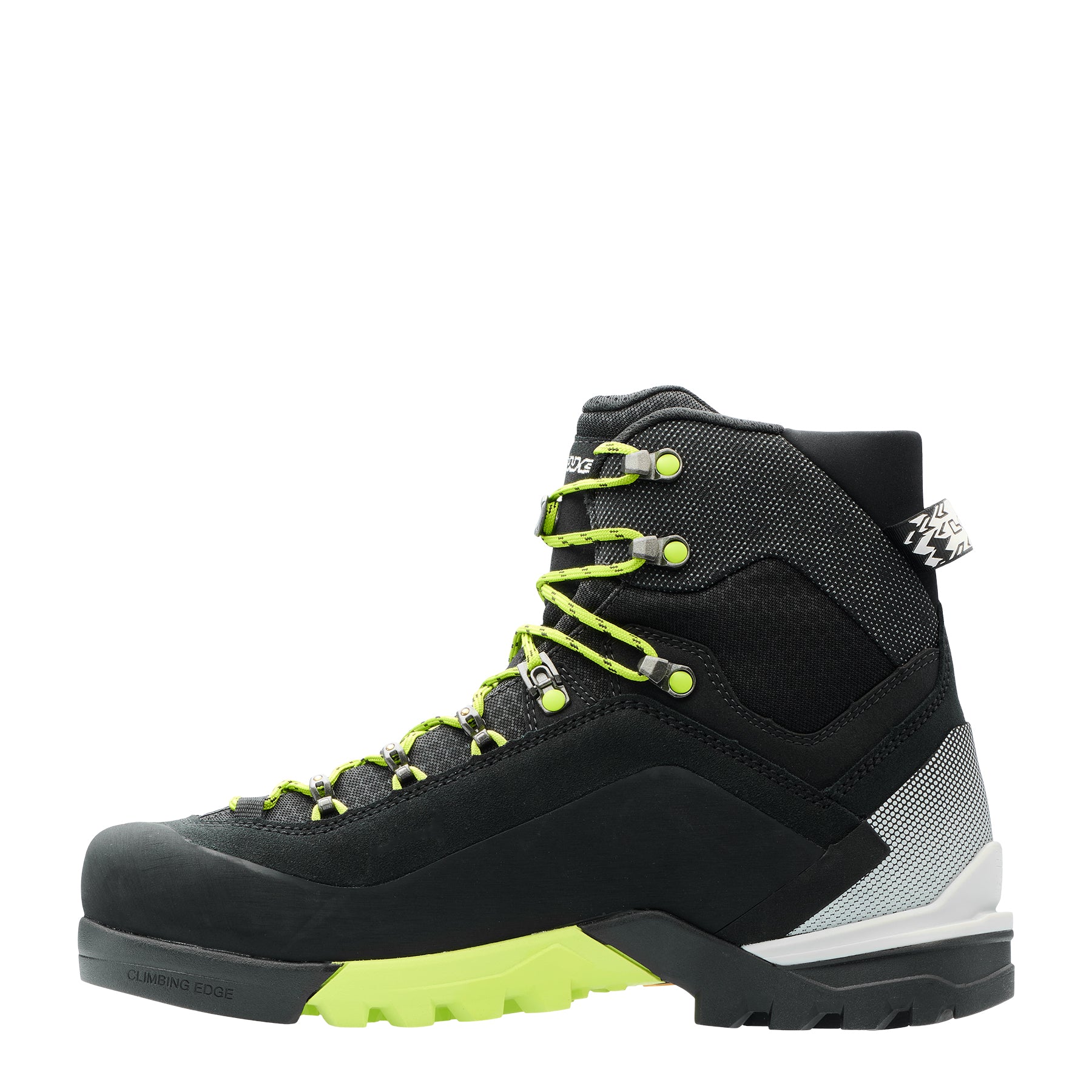 LOWA Cervino GTX Mid Men's Mountaineering Boot Black/Lime
