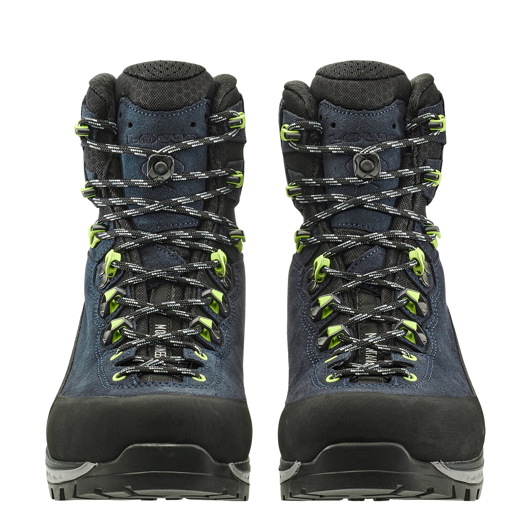 LOWA Cevedale Pro GTX Mid men's mountaineering boot Navy/Lime