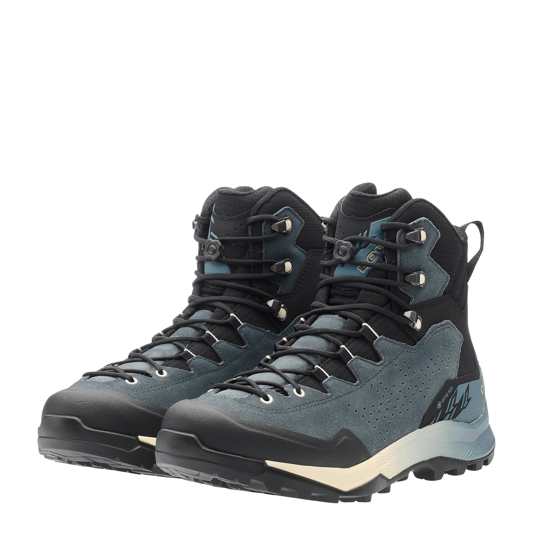LOWA Explorer GTX Mid Men's walking boot Slate Blue/Black