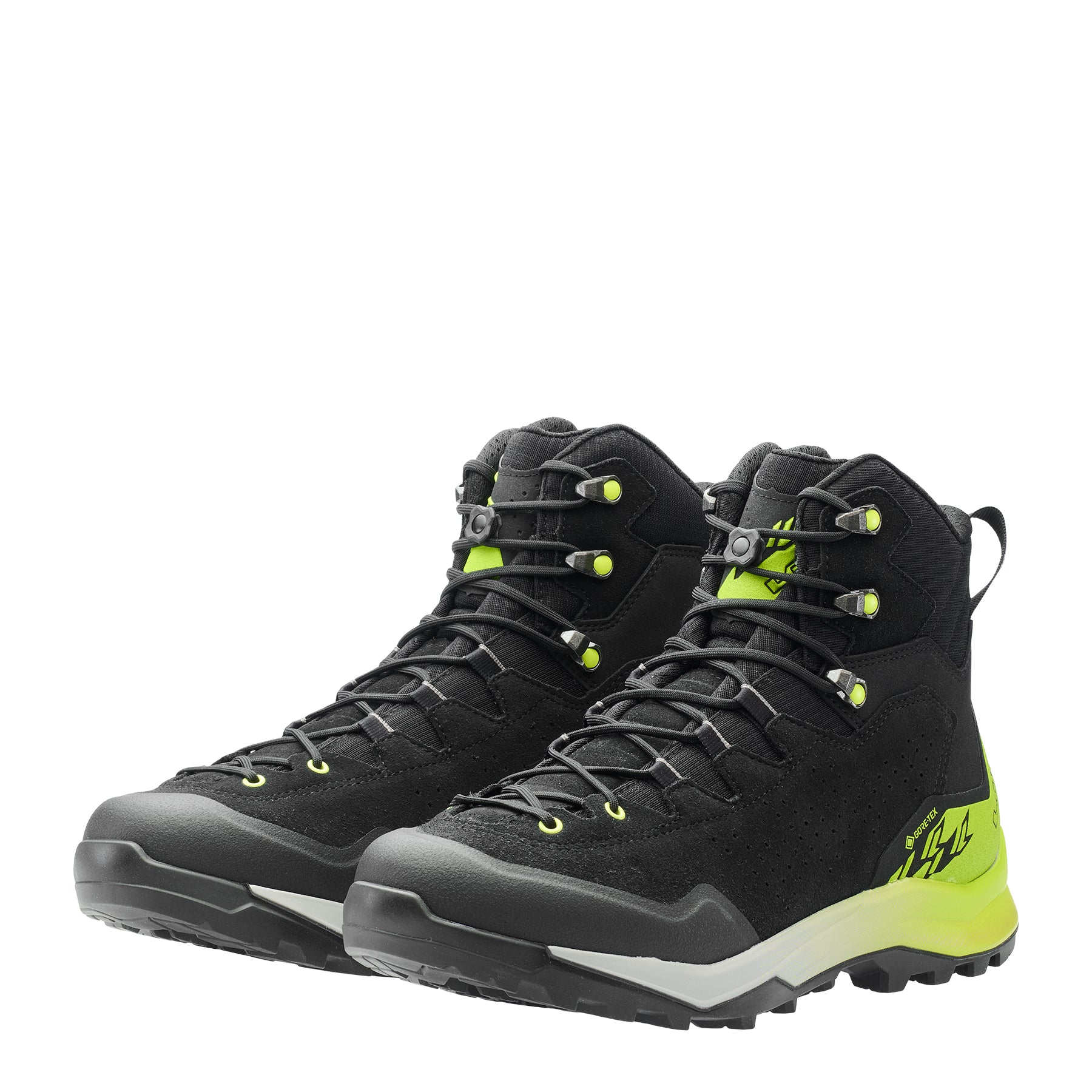 LOWA Explorer GTX Mid Men's walking boot Black/Lime