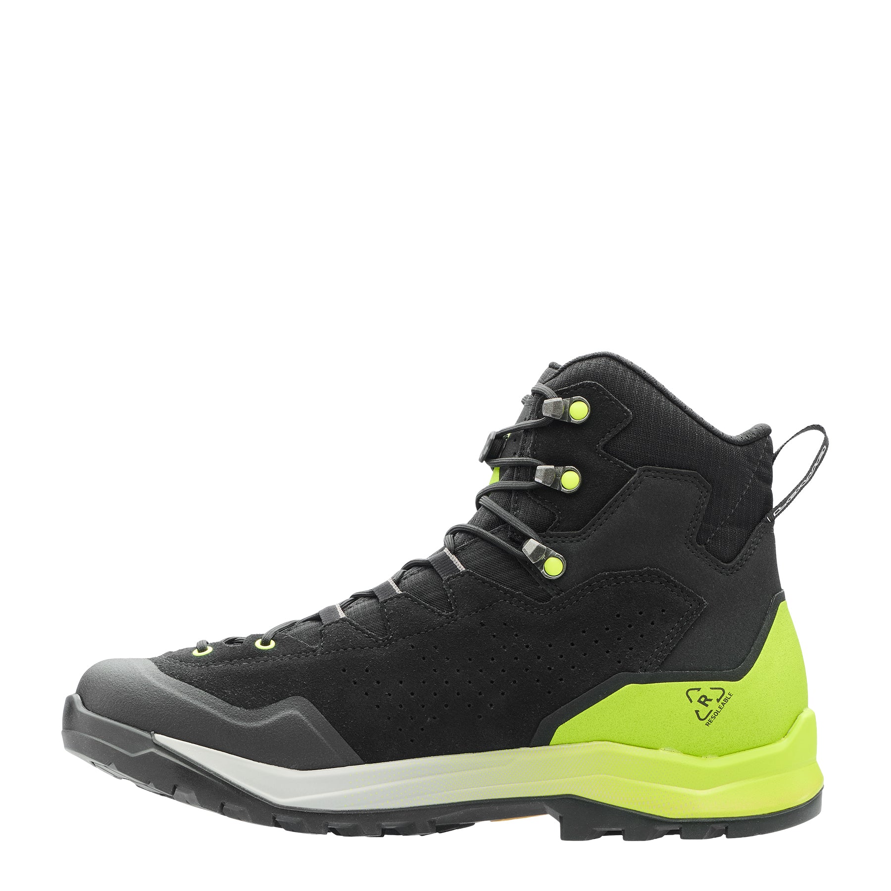 LOWA Explorer GTX Mid Men's walking boot Black/Lime