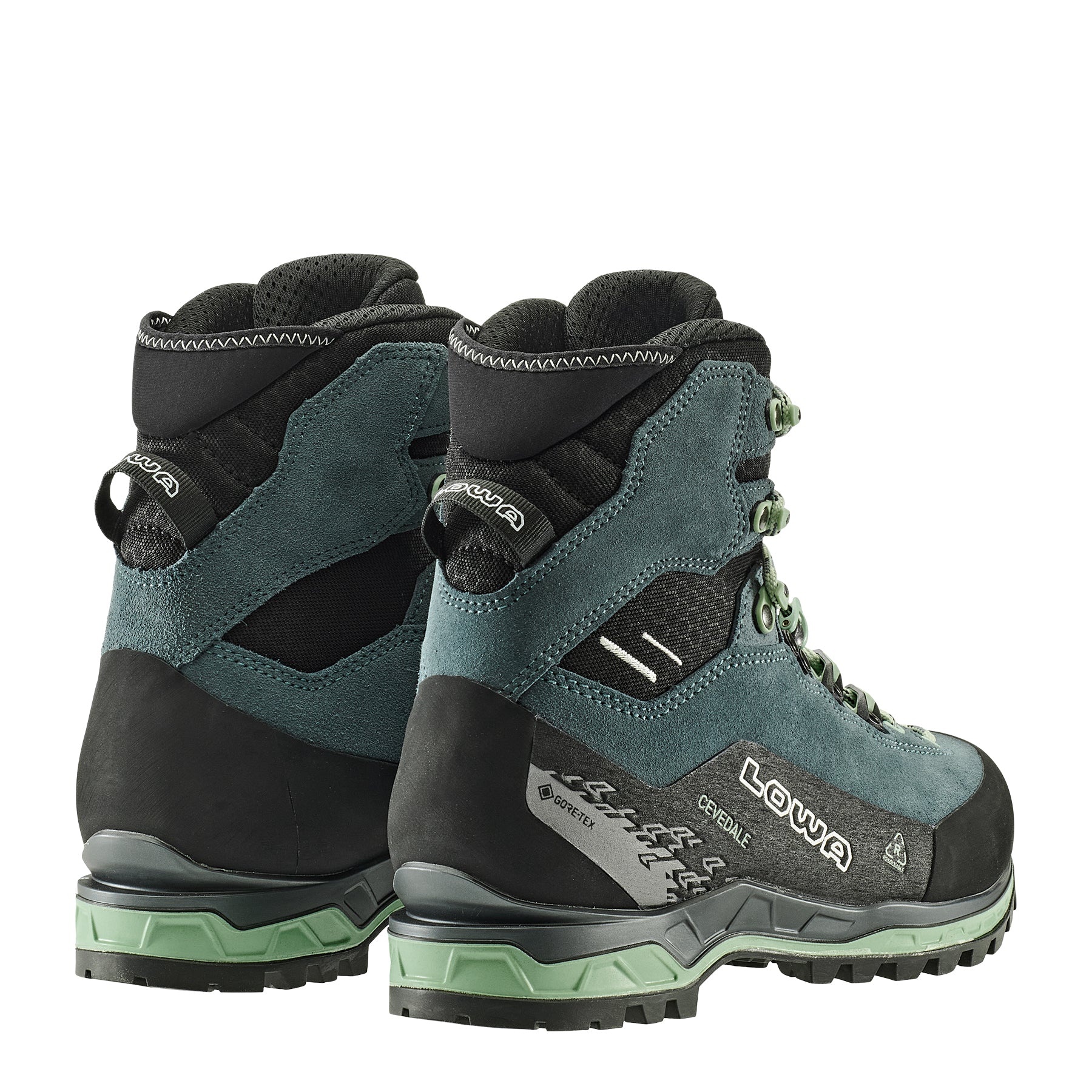 LOWA Cevedale Pro GTX Mid men's mountaineering boot Dark Petrol