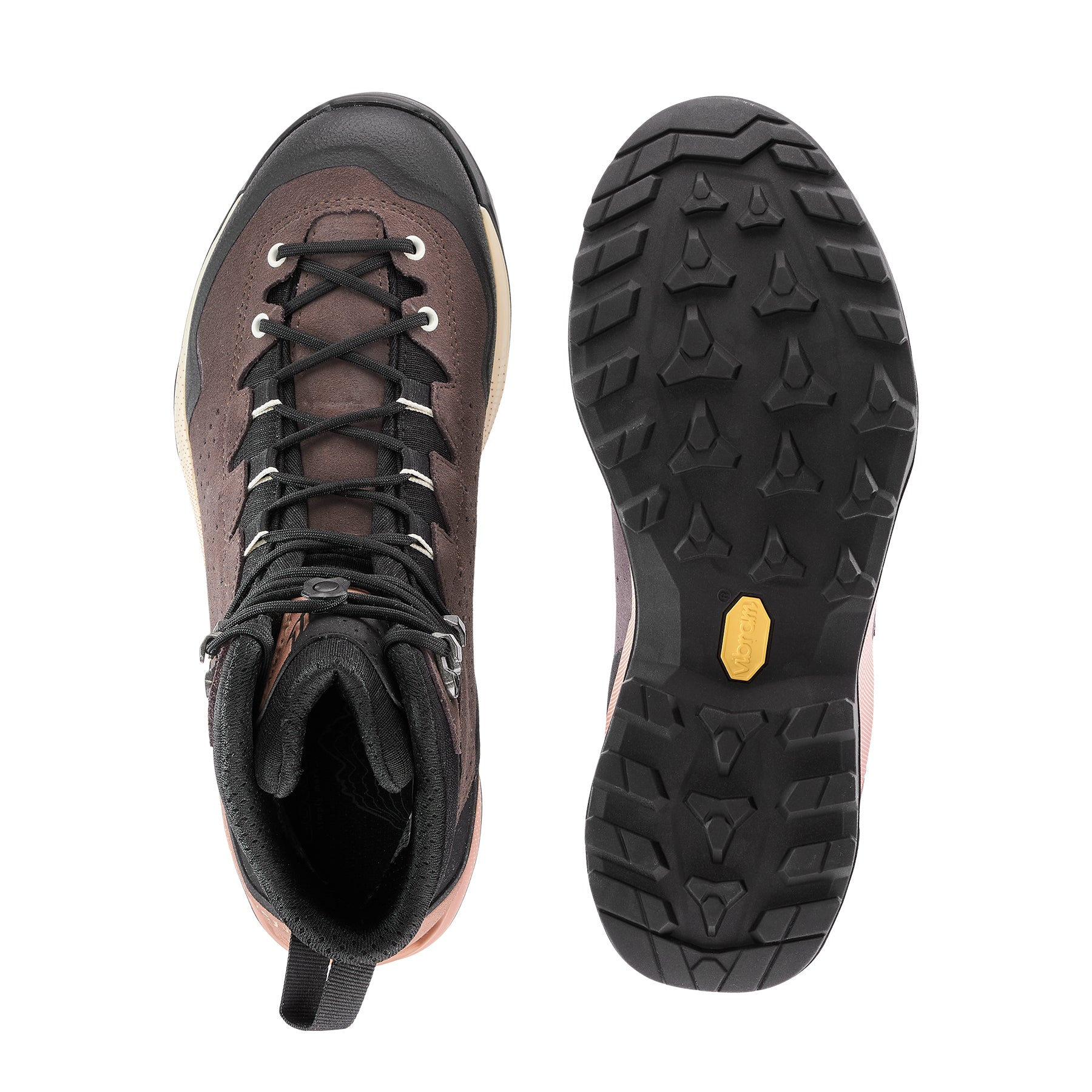 LOWA Explorer GTX Mid Ws women's walking boot Brown Rose/Clay