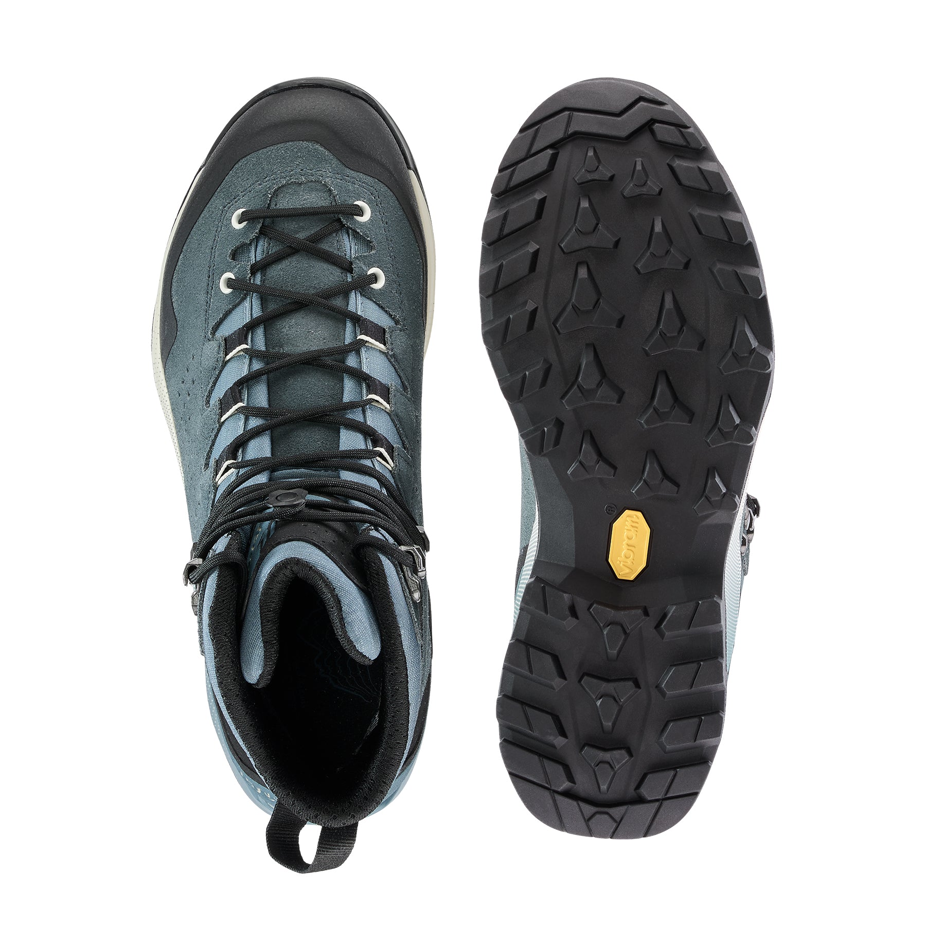 LOWA Explorer GTX Mid Ws women's walking boot Smoke Blue/Slateblue