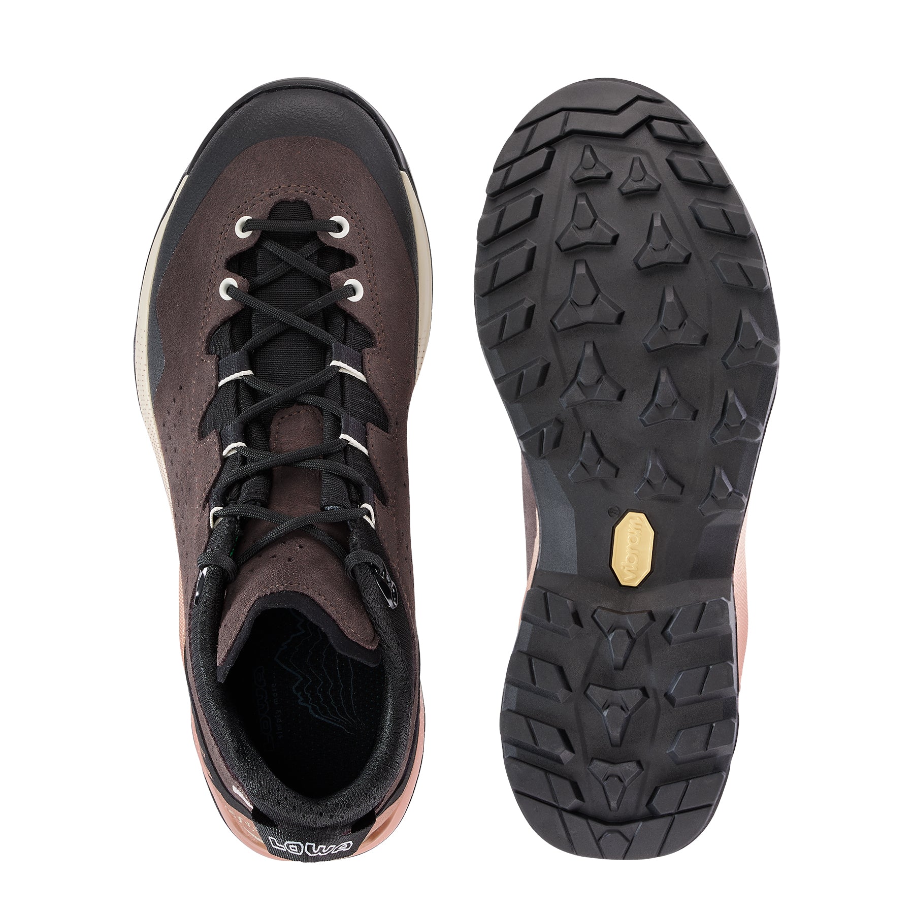LOWA Explorer GTX Lo Ws women's trekking shoe Brown Rose/Clay