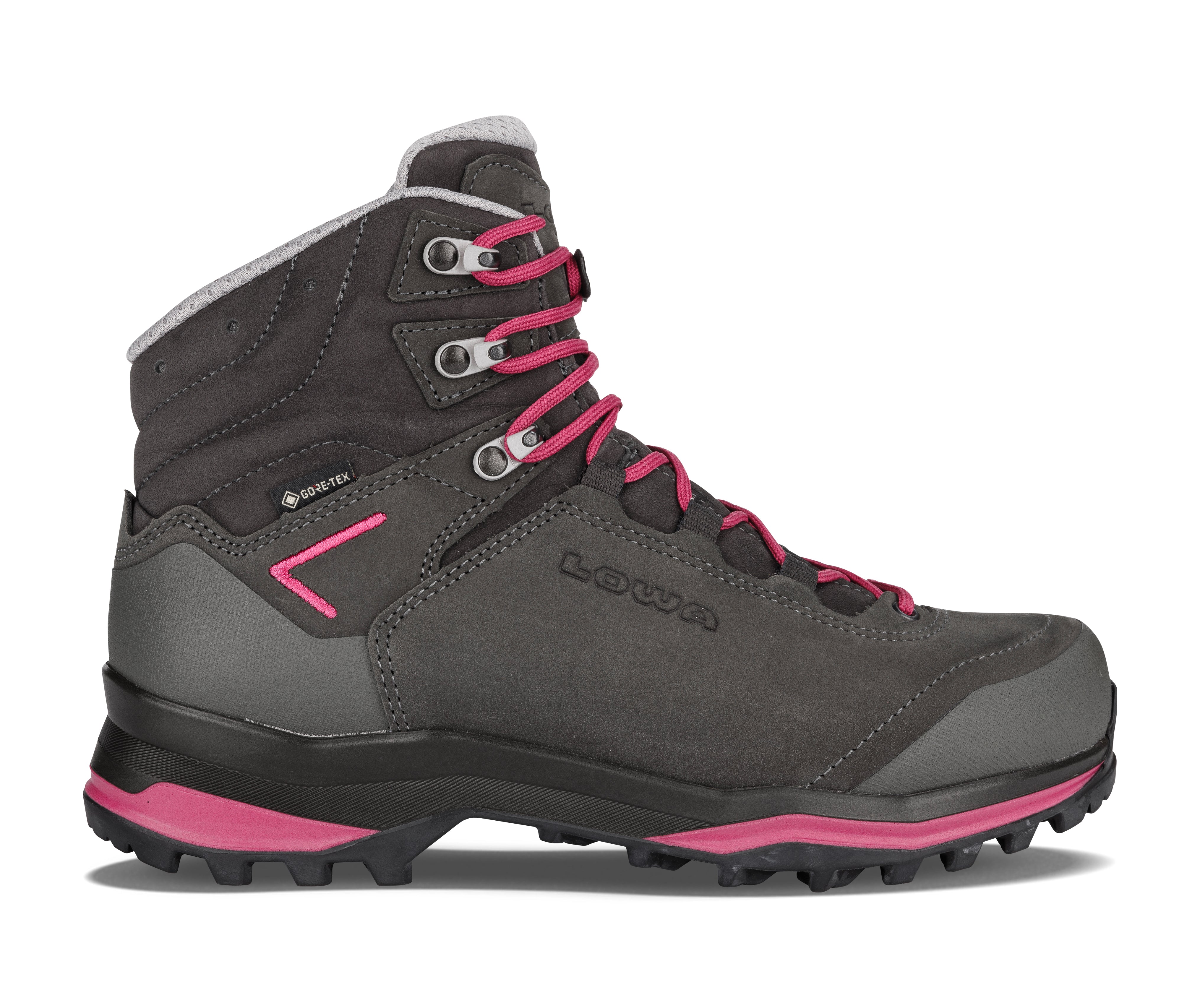 LOWA Lady Light Evo GTX women's walking boot Grey/Pink