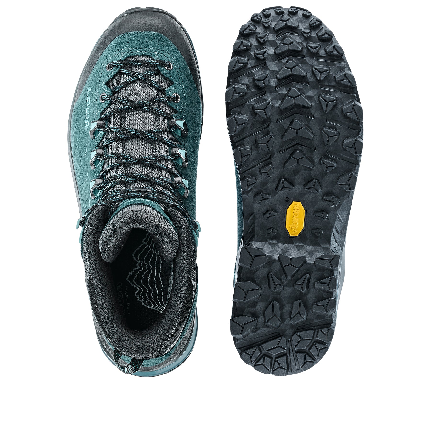 LOWA Randir GTX Mid Ws women's walking boot Petrol/Arctic