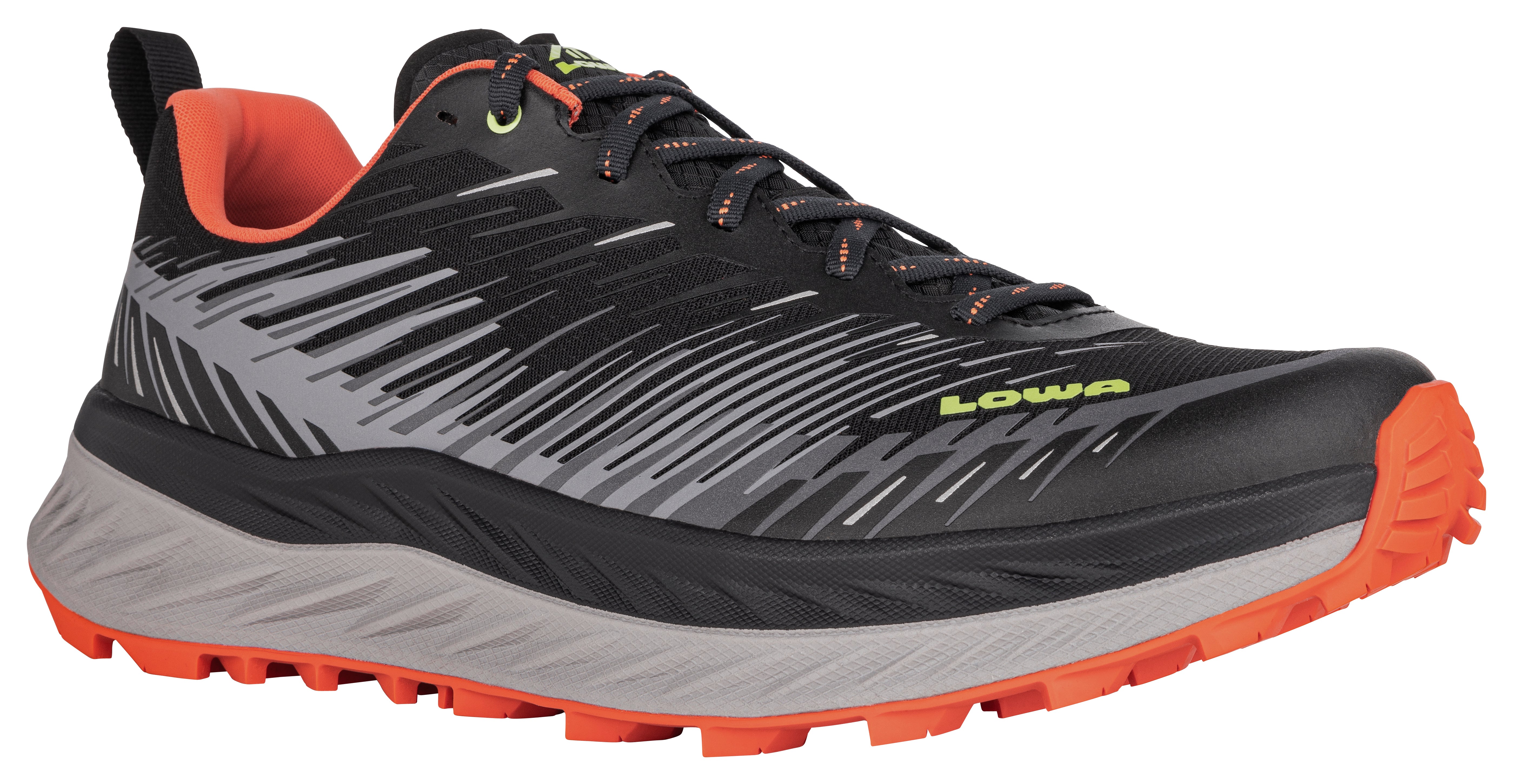 LOWA Fortux trail running shoe Grey/Flame
