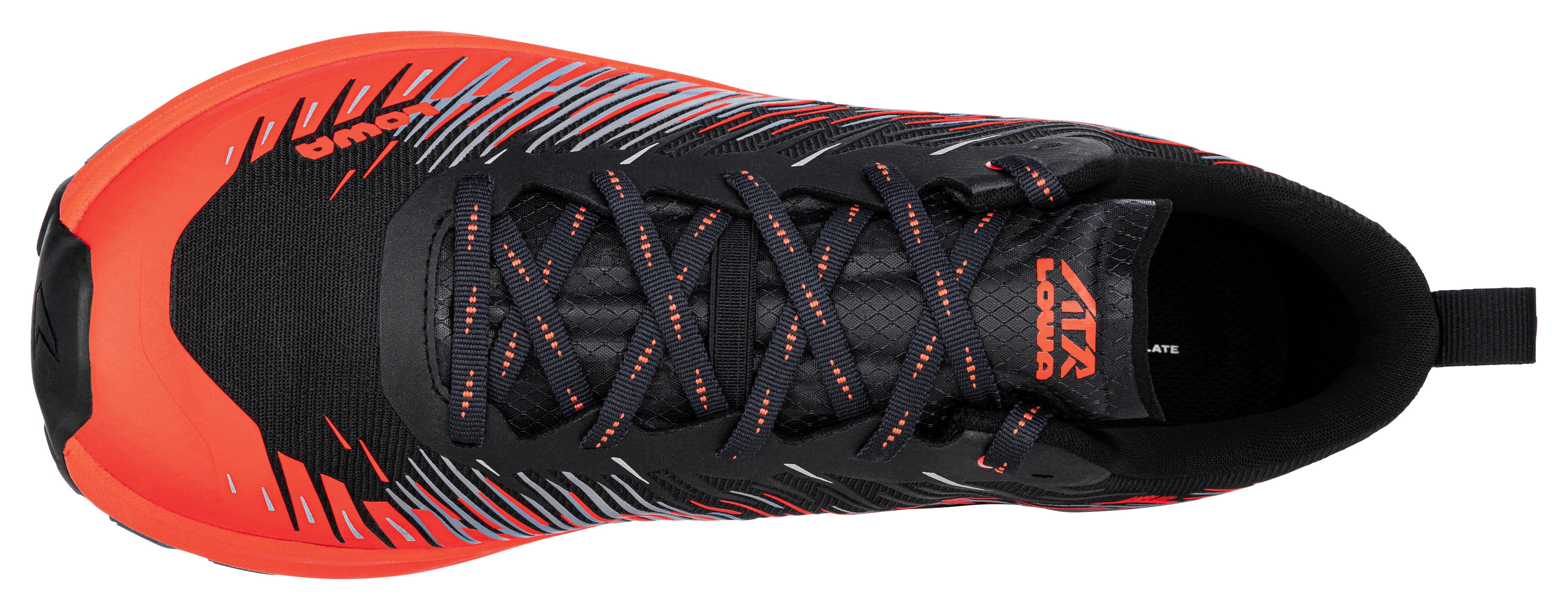 LOWA Amplux Men's Trail Running Shoe Flame/Grey