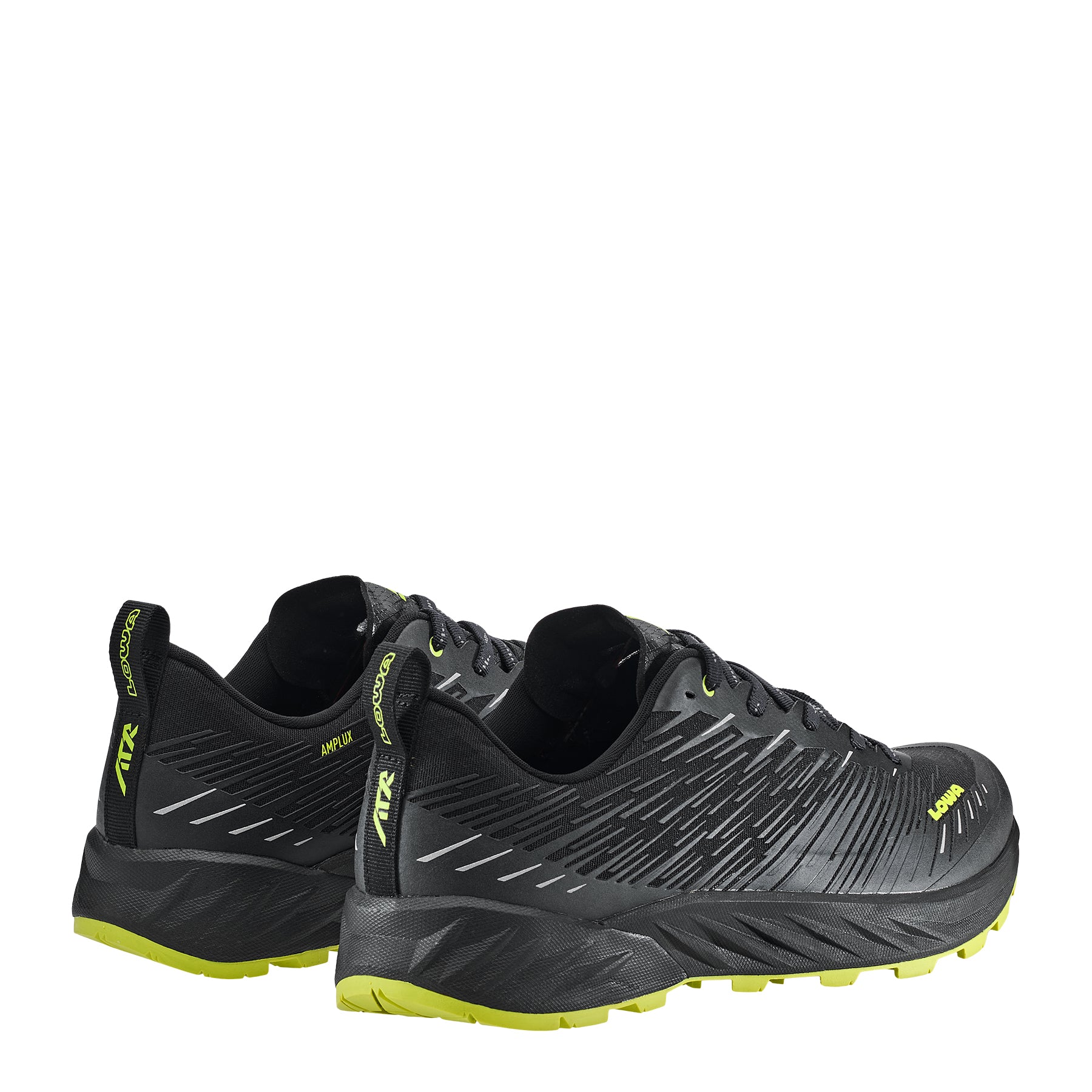 LOWA Amplux Men's Trail Running Shoe Black/Lime