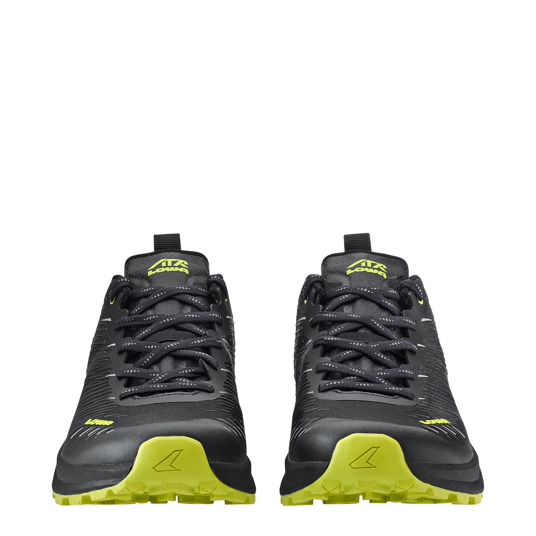 LOWA Amplux Men's Trail Running Shoe Black/Lime