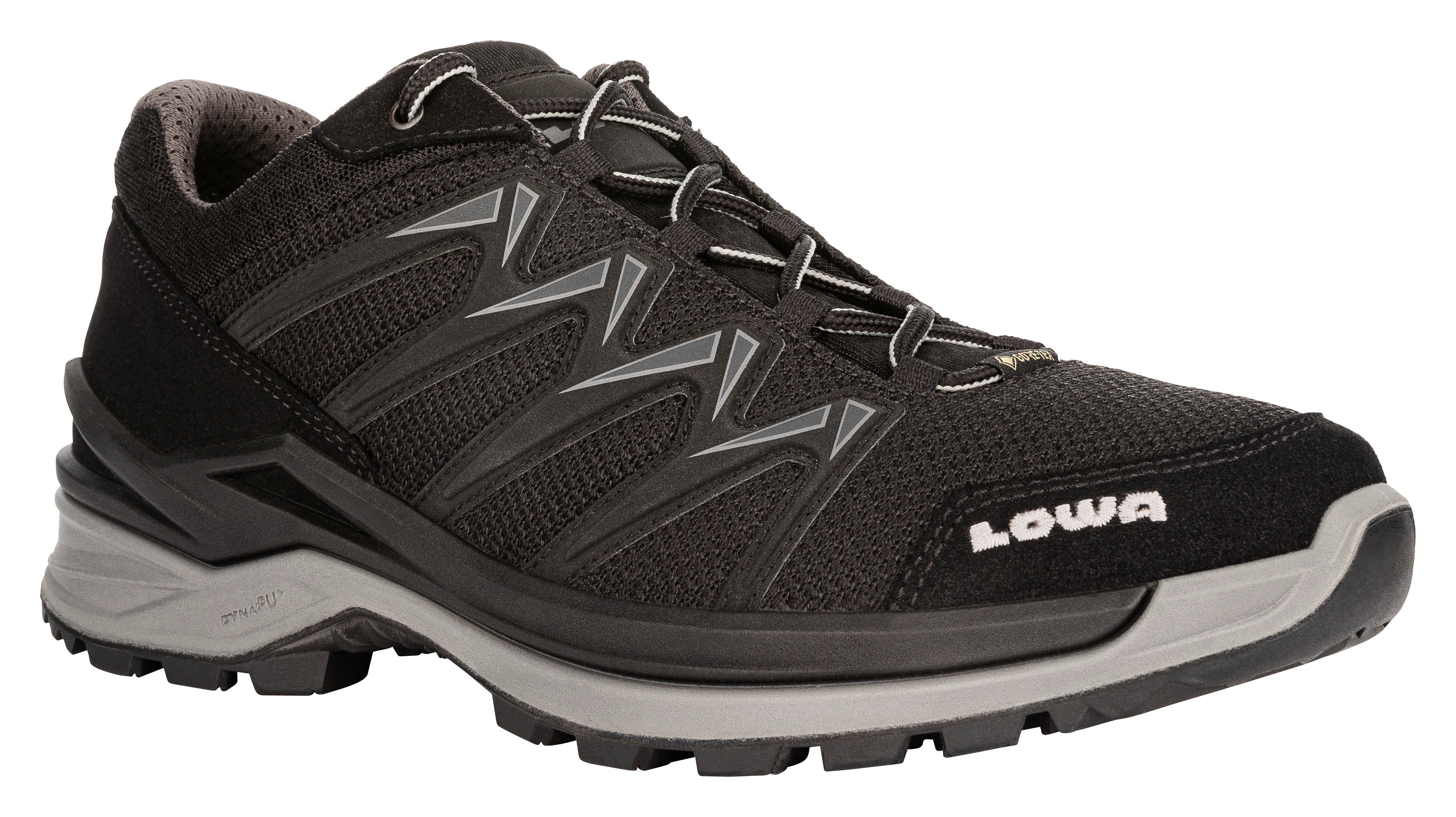 LOWA Innox Pro GTX LO Men's Walking Shoe Black/Grey